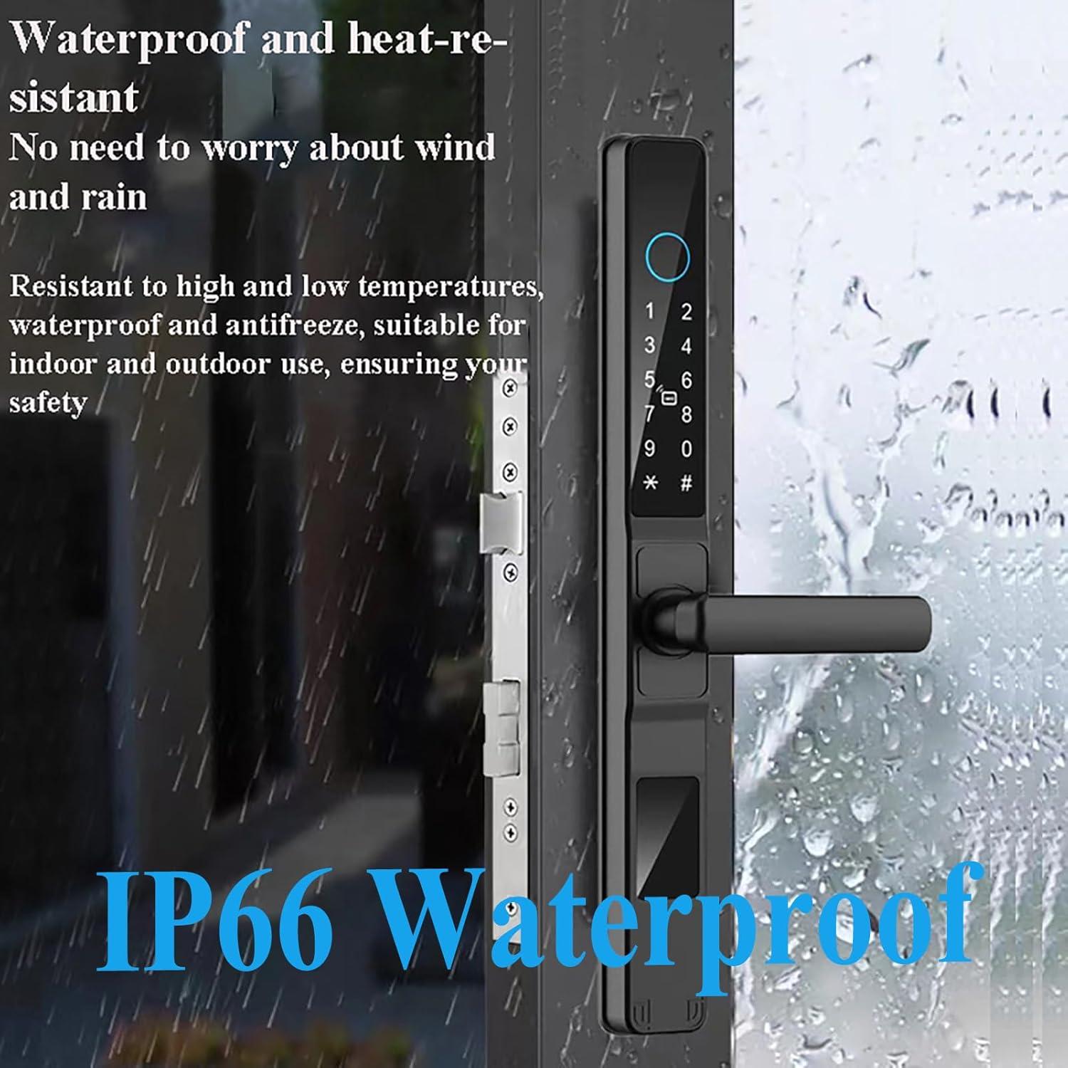 Cerradura Biométrica HIFAM con App Tuya y Timbre Integrado