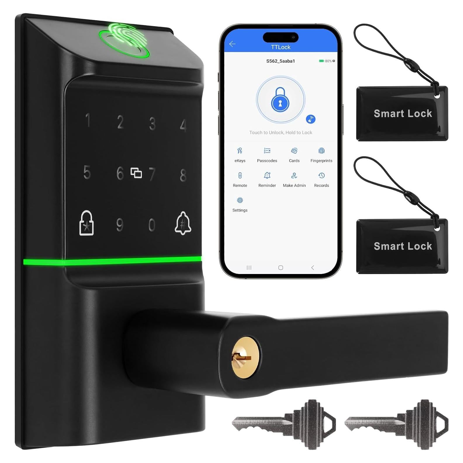 Cerradura Inteligente Bamberg SDL-1 con Huella Dactilar y APP