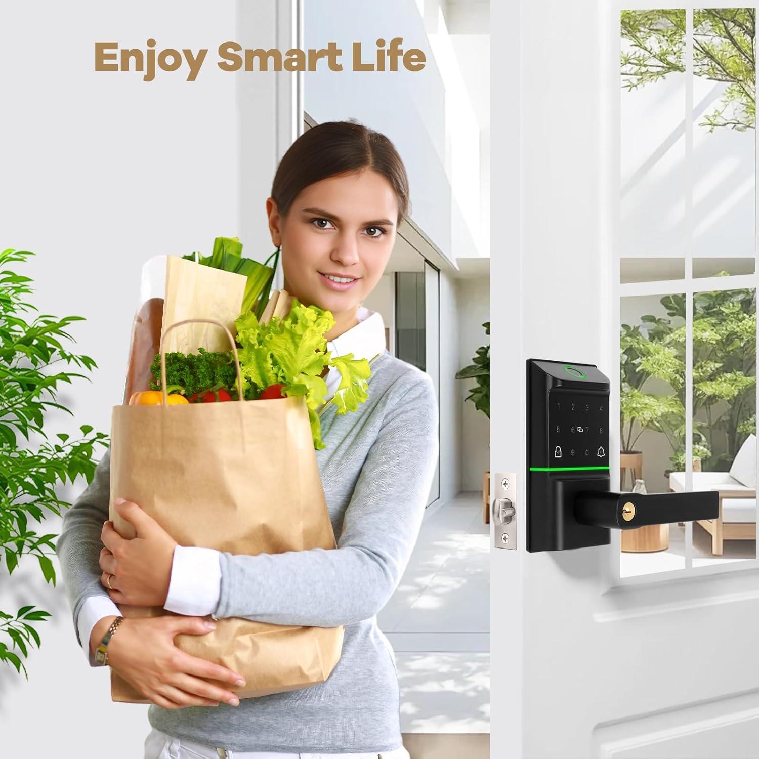 Cerradura Inteligente Bamberg SDL-1 con Huella Dactilar y APP