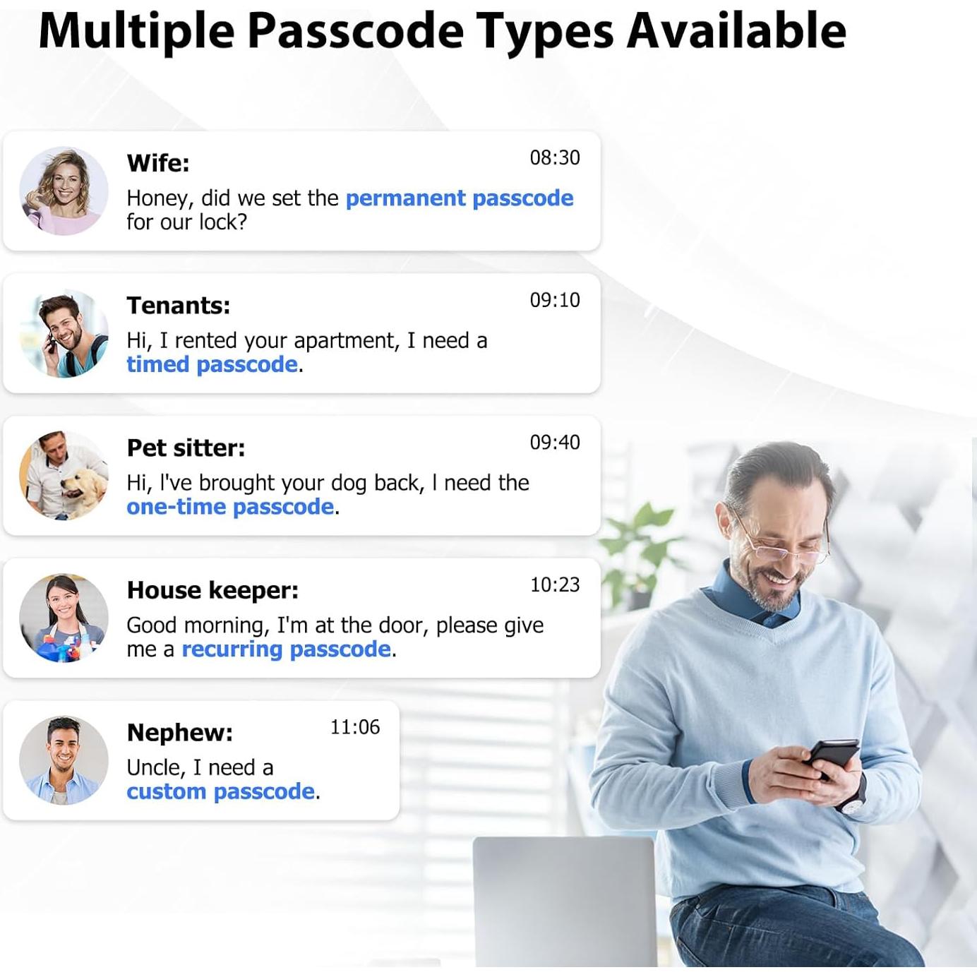 Cerradura Inteligente CATCHFACE FBA-G01 Huella Dactilar Bluetooth
