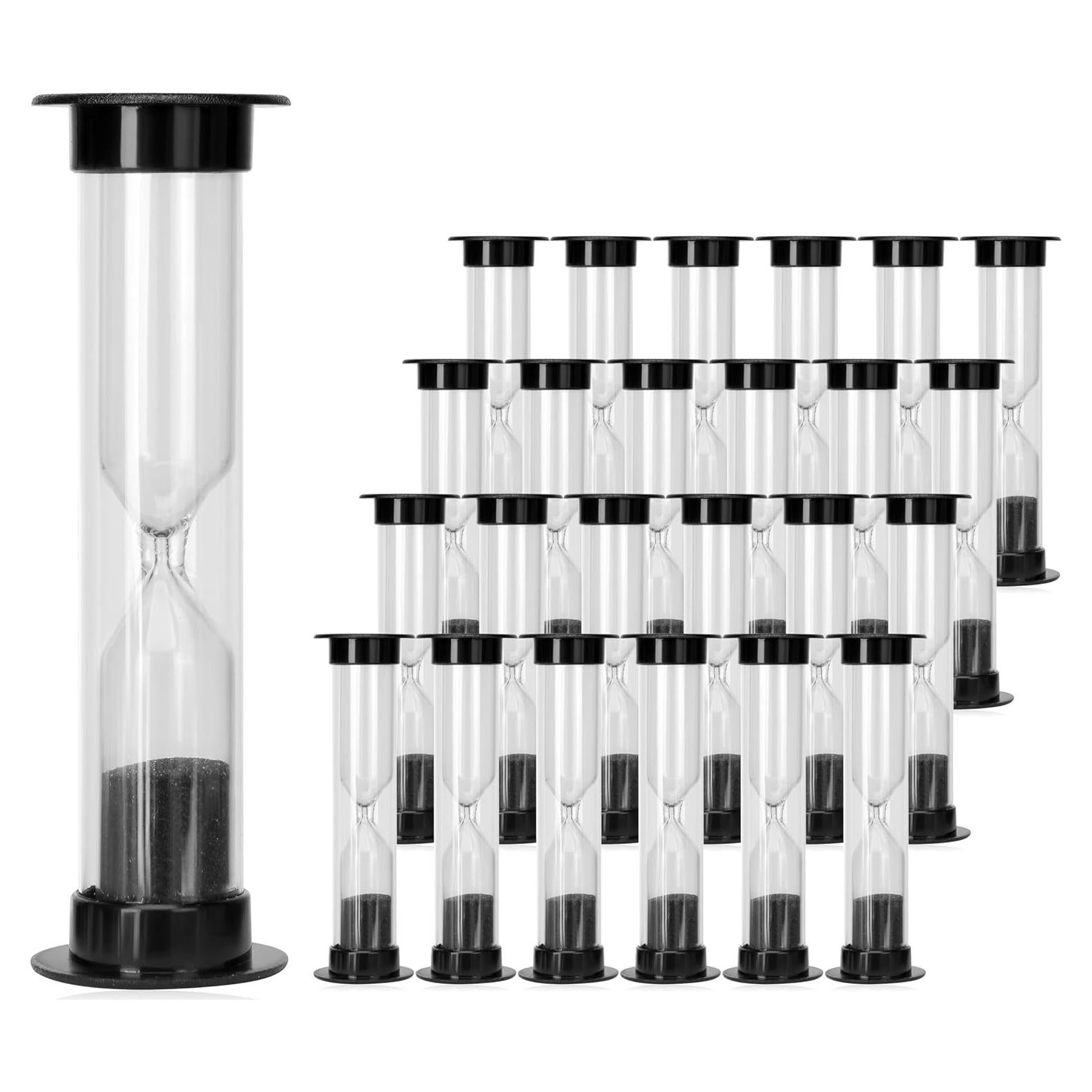 Temporizadores de Arena PROLOSO 40 Pcs 1 Minuto Negro