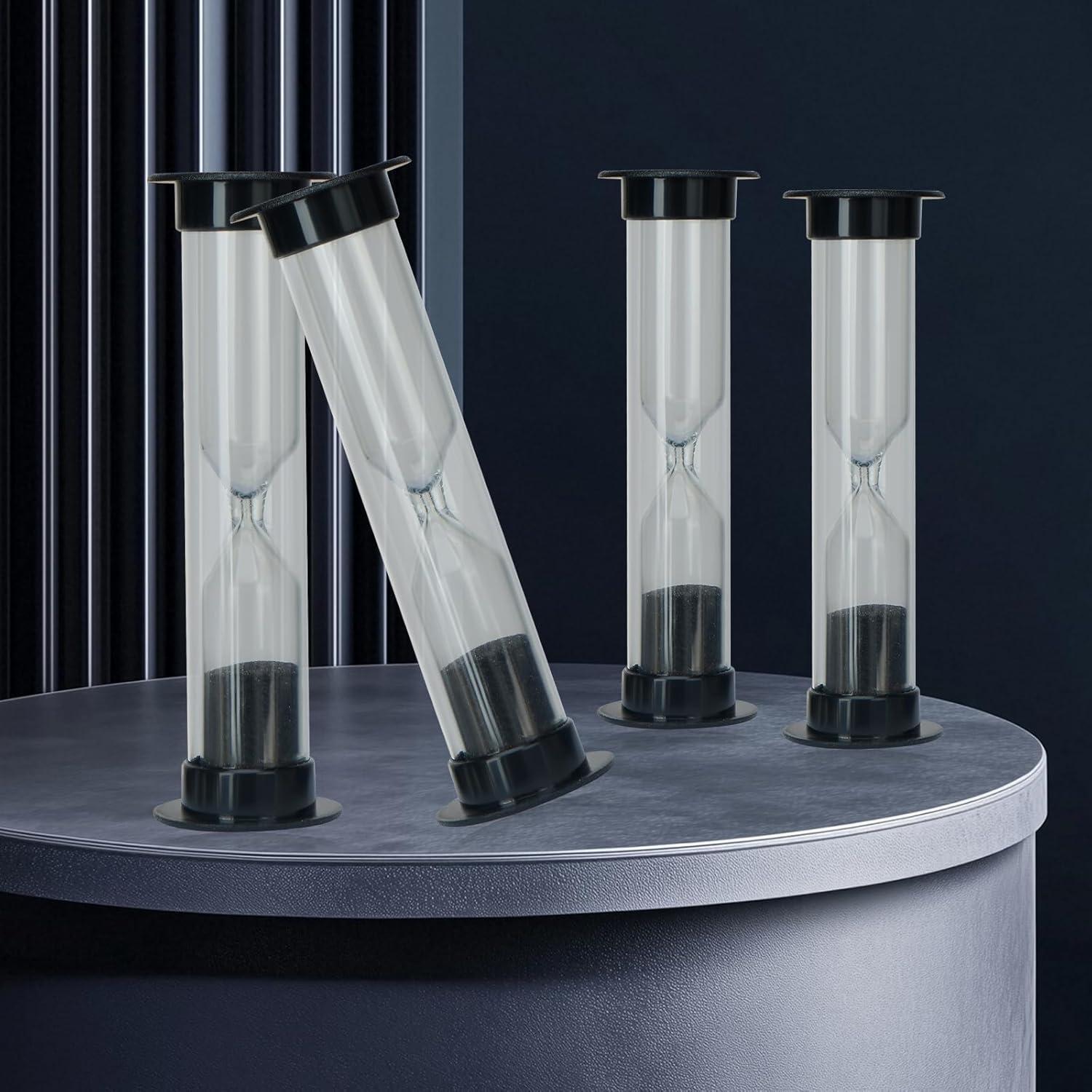 Temporizadores de Arena PROLOSO 40 Pcs 1 Minuto Negro