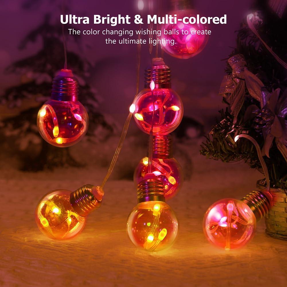 Luces de Cortina LED KepStars 3.0m x 1.0m RGB Control Remoto