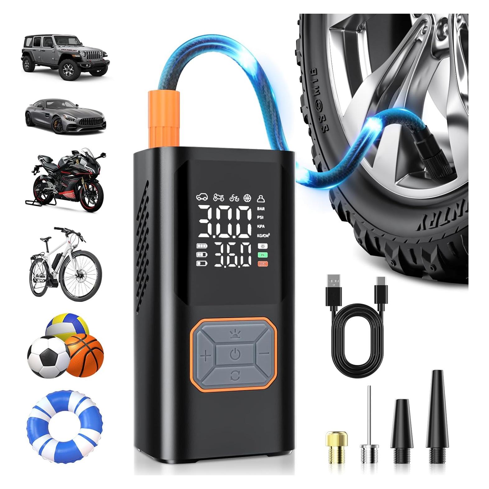 Compresor de Aire Portátil RGJNQ XR01 PRO 150PSI Inalámbrico