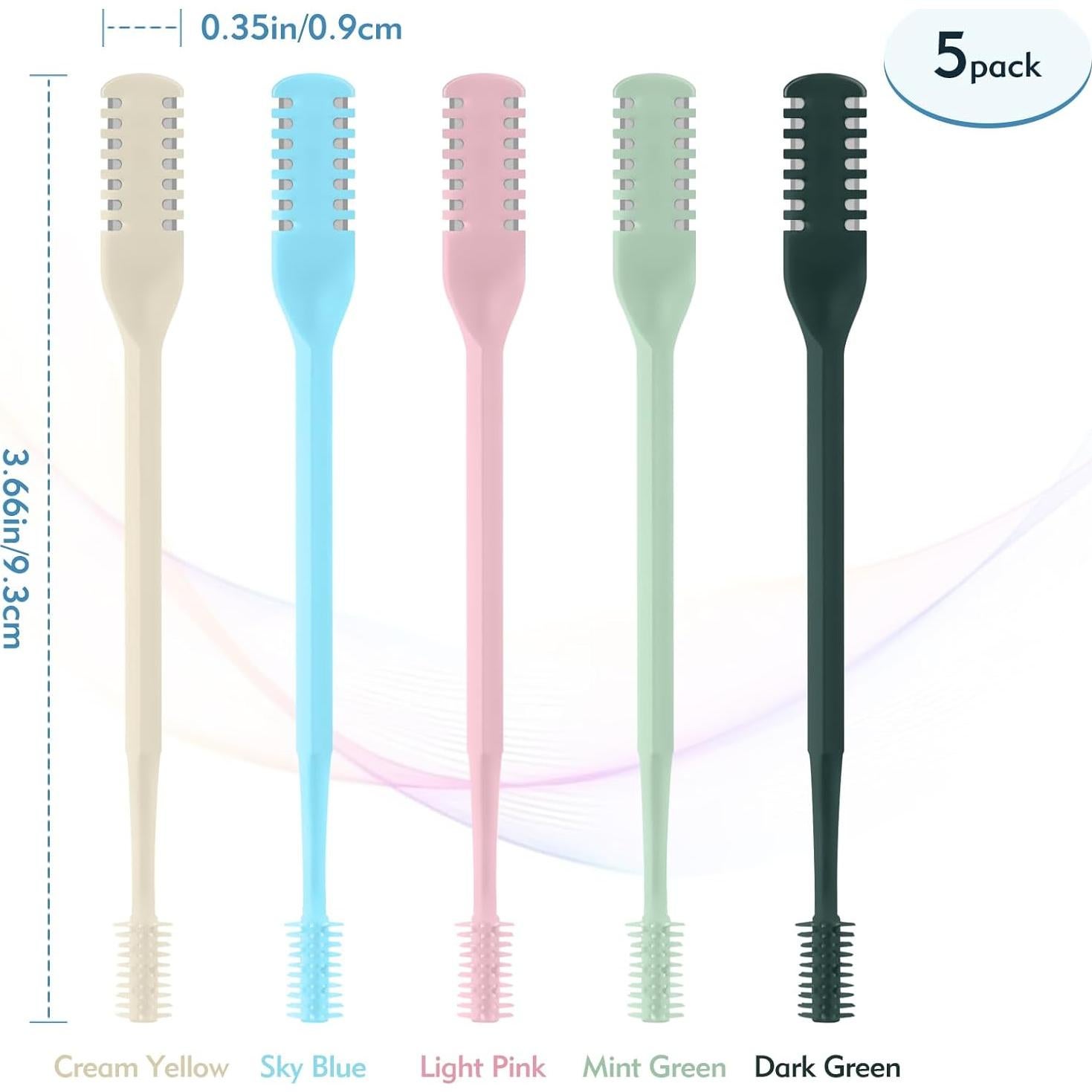 Cortador de Vello Nasal 2-en-1 CNDNO Manual Portátil