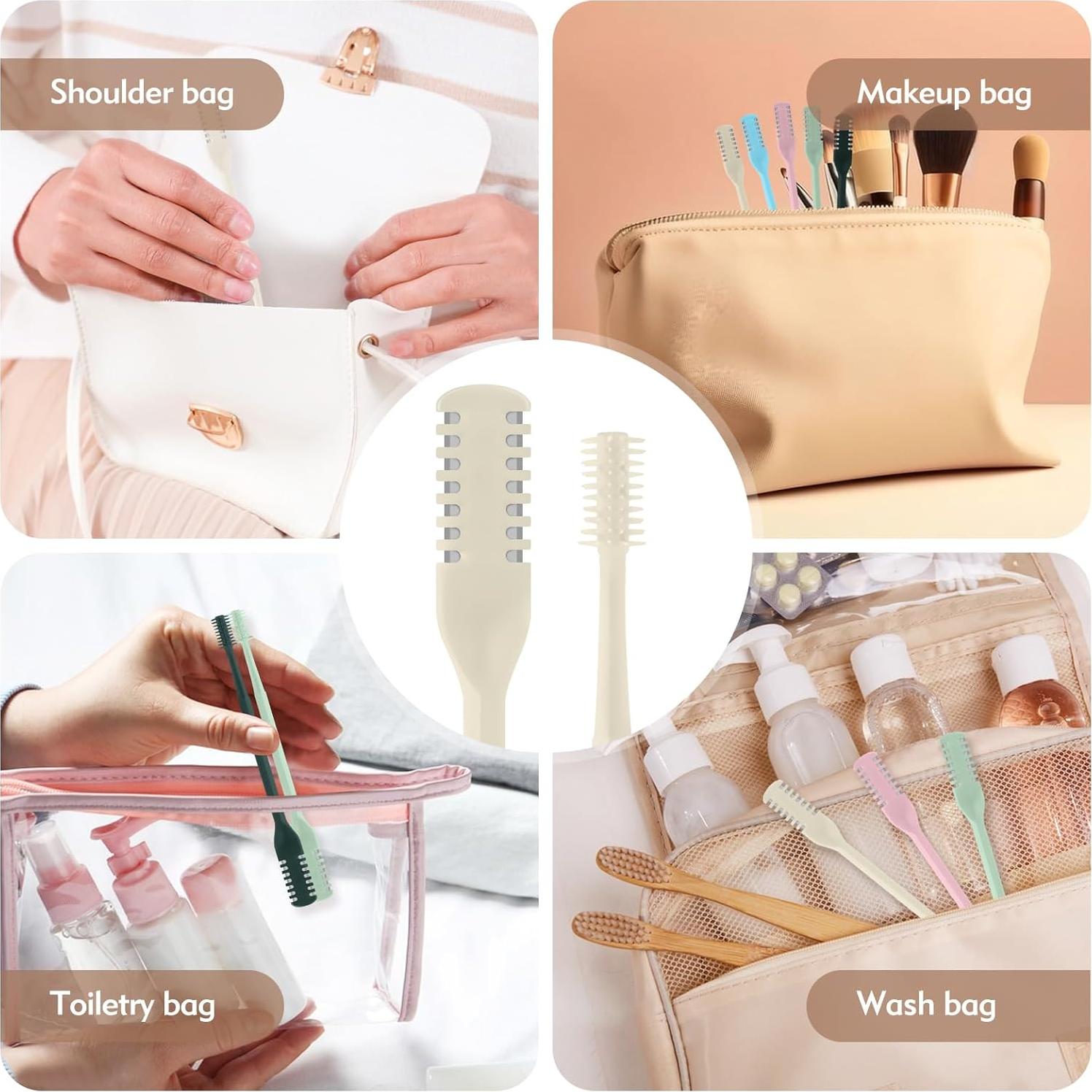 Cortador de Vello Nasal 2-en-1 CNDNO Manual Portátil