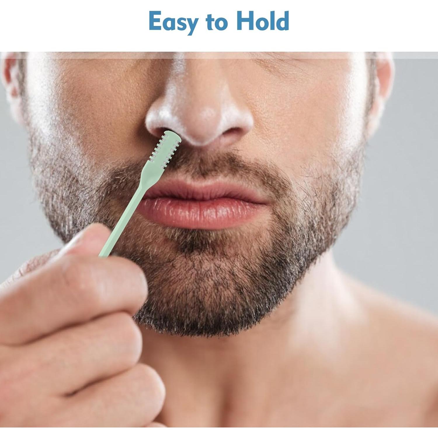 Cortador de Vello Nasal 2-en-1 CNDNO Manual Portátil