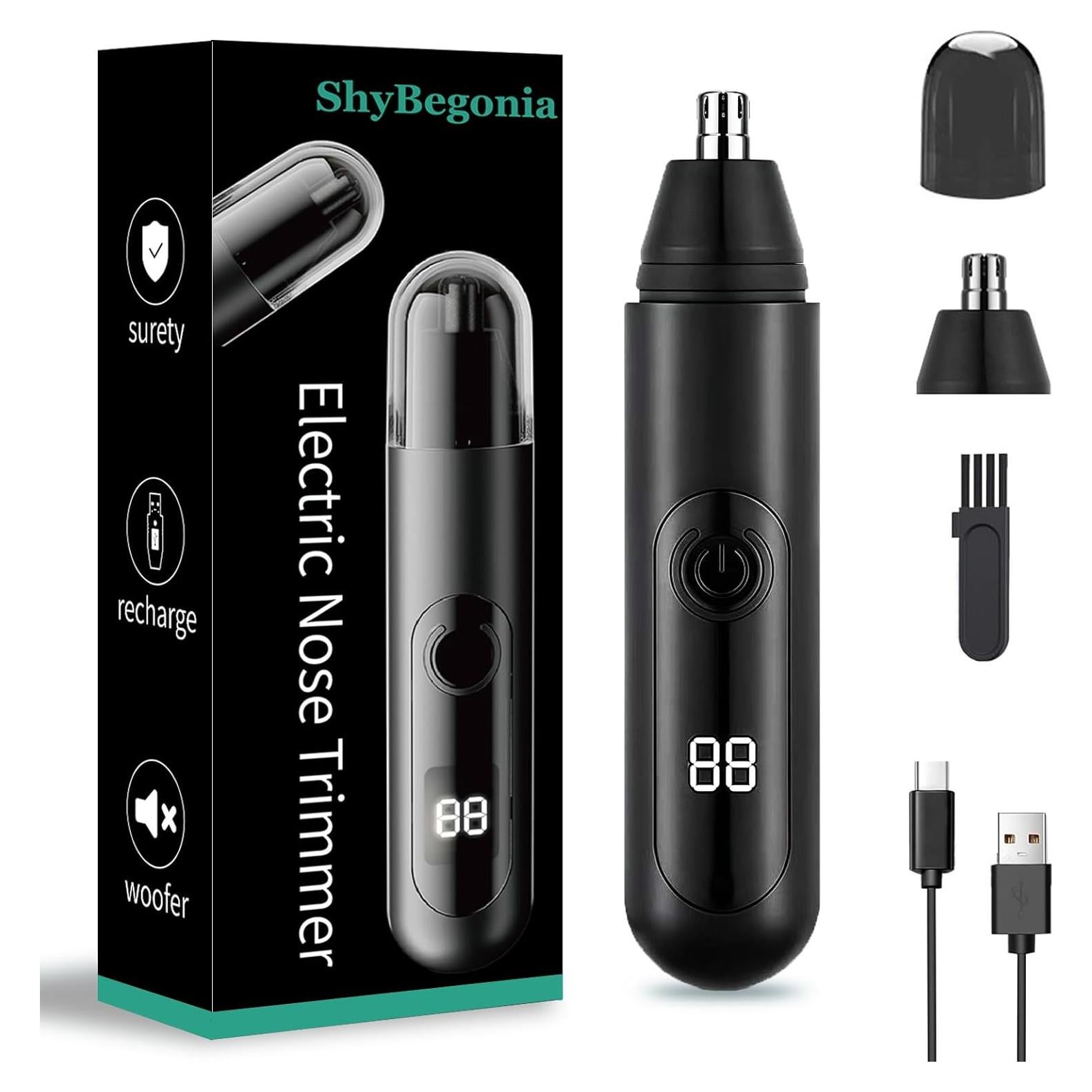 Recortador de Vello de Orejas y Nariz Kahela IPX7 Recargable