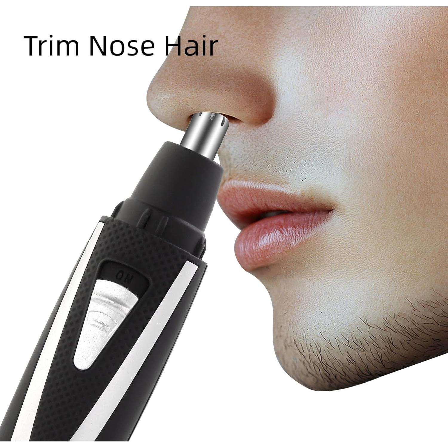 Recortador de Vello Nasal y Auricular Sodynee Inalámbrico