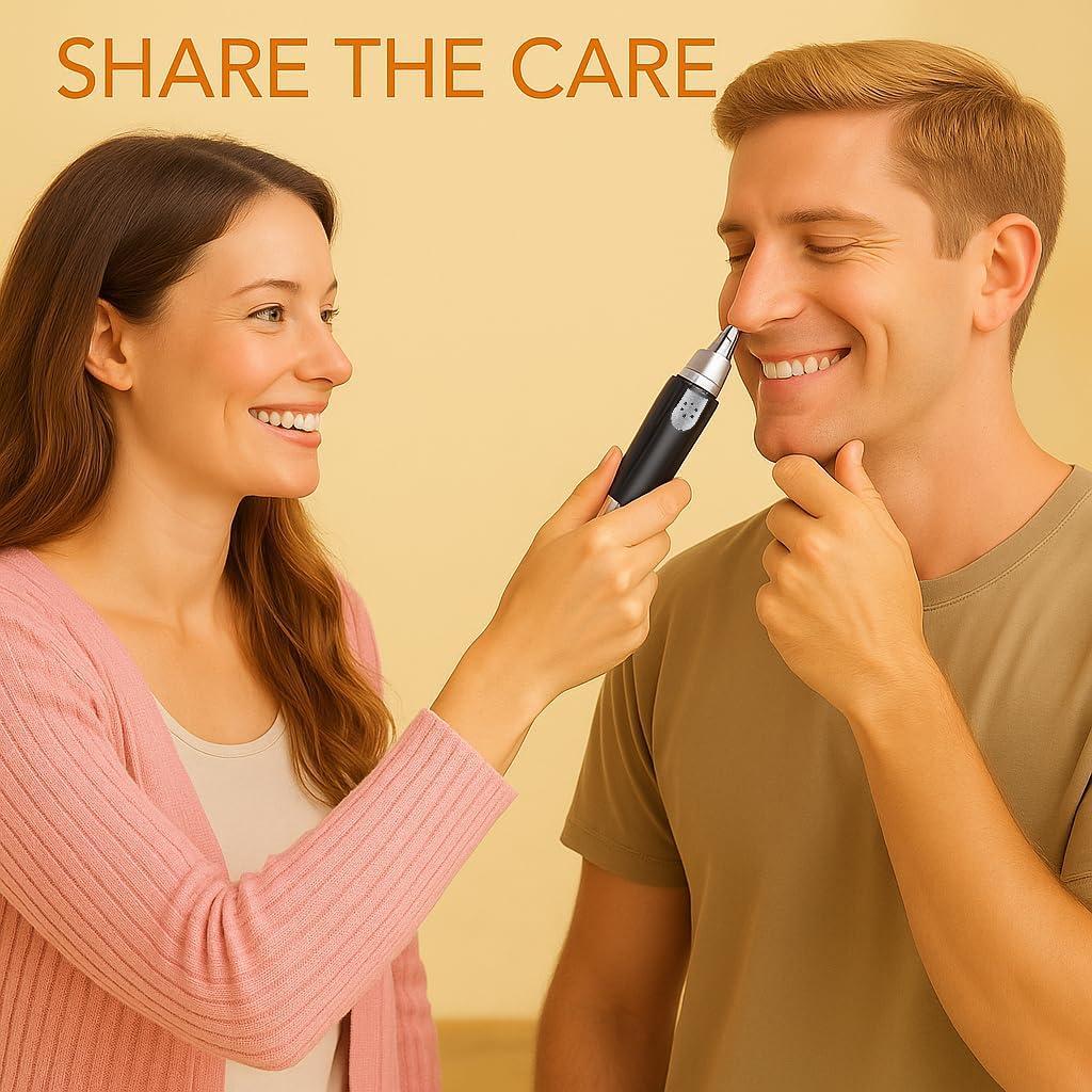 Recortador de Vello Nasal y Auricular Bekhic BRC001 Indoloro