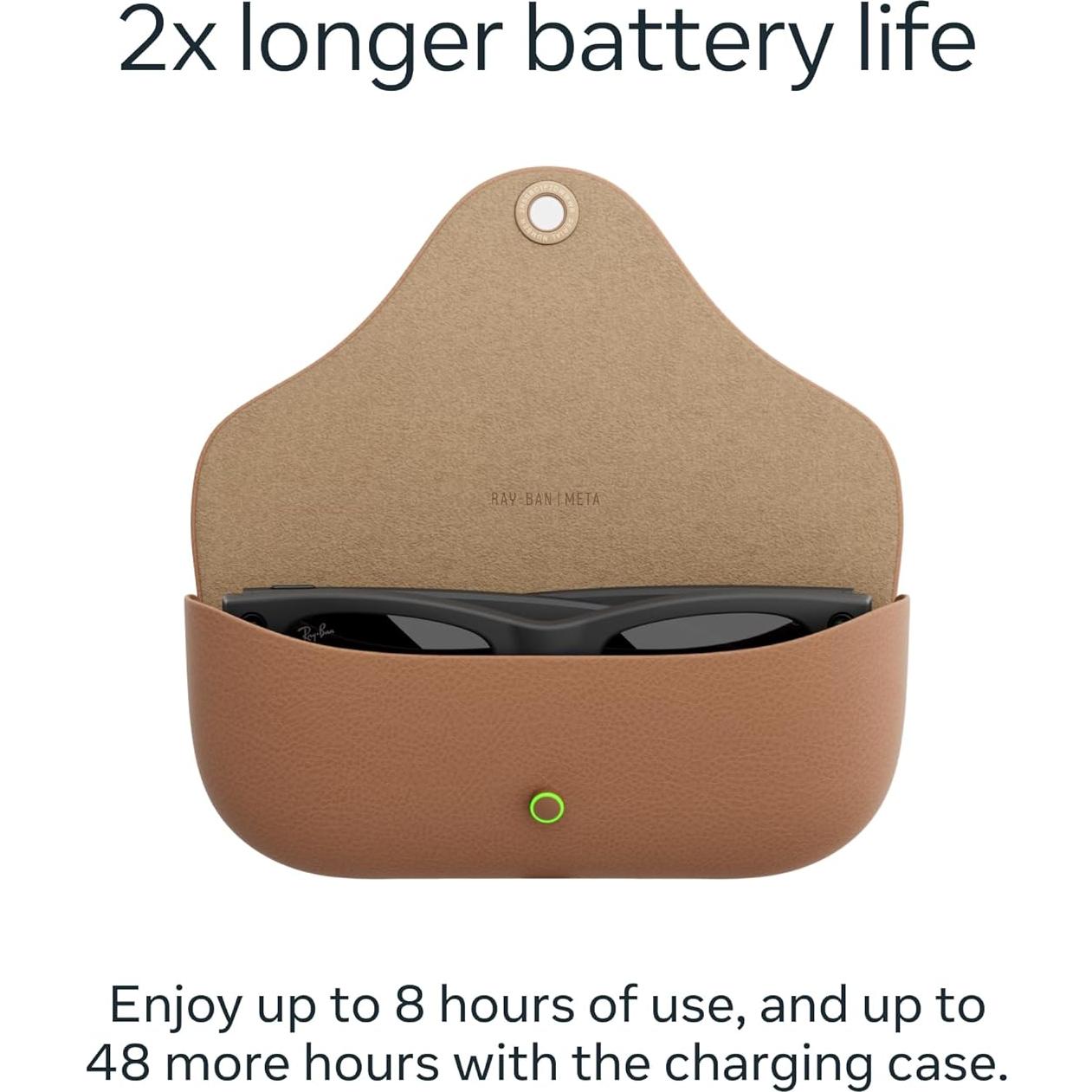 Gafas Ray-Ban Meta Headliner Gen 2 - Negro Mate, Lentes Grises