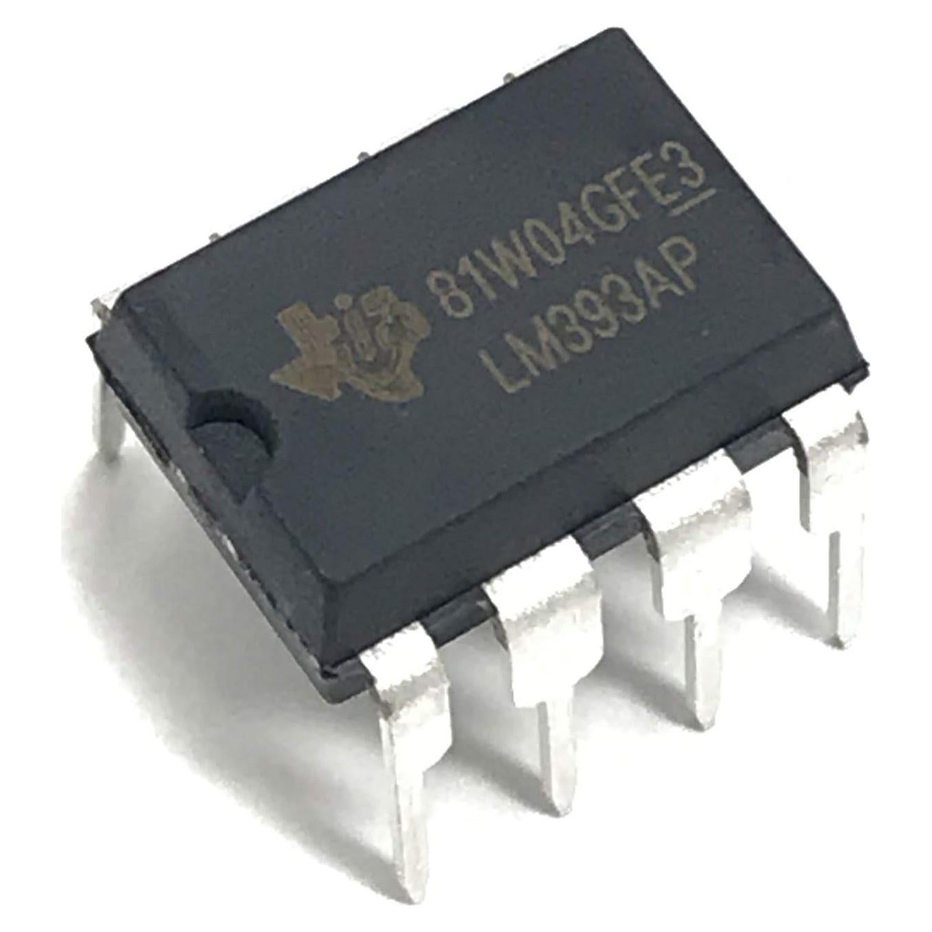 Comparador Diferencial Doble LM393AP TI DIP-8 Paquete de 5