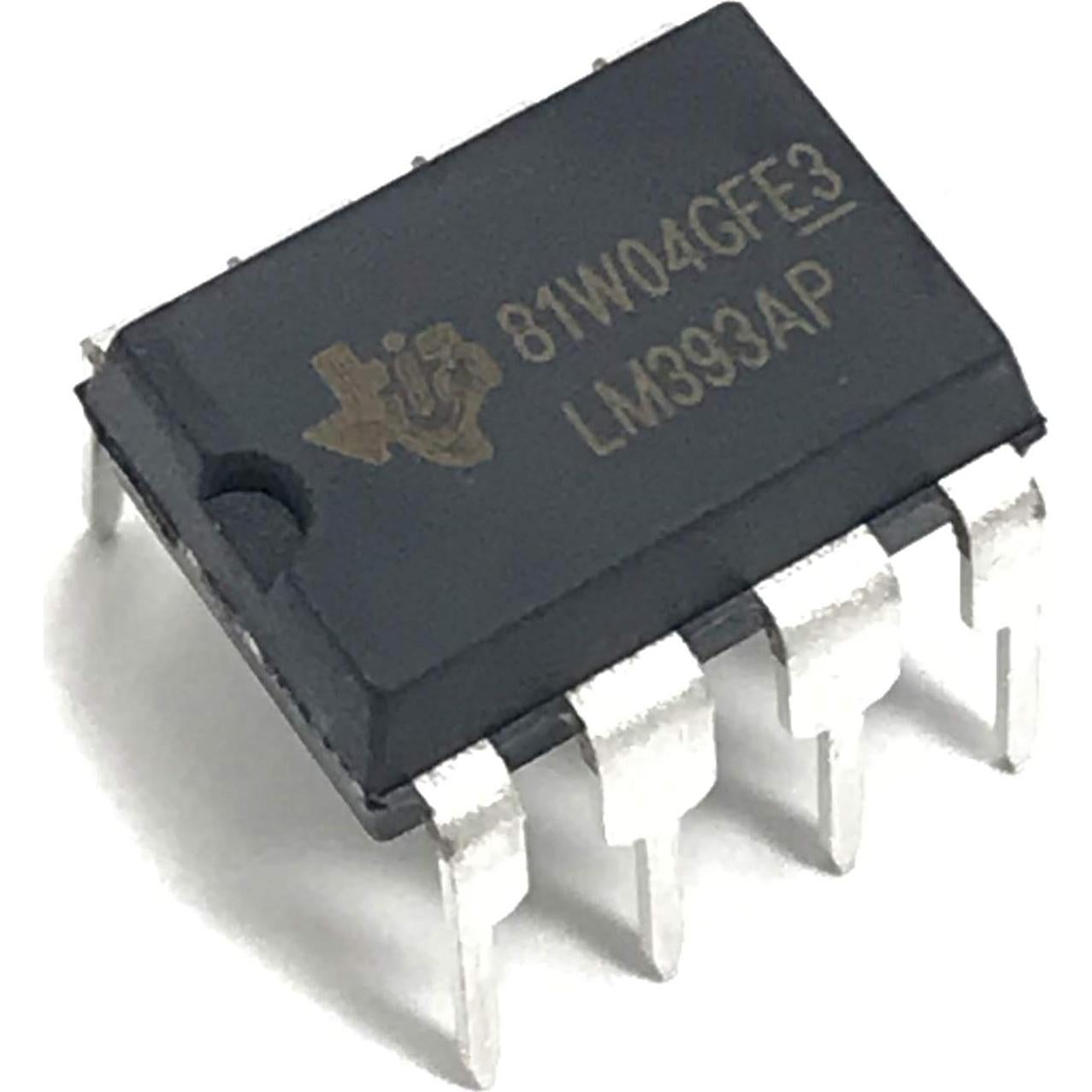 Comparador Diferencial Doble LM393AP TI DIP-8 Paquete de 5
