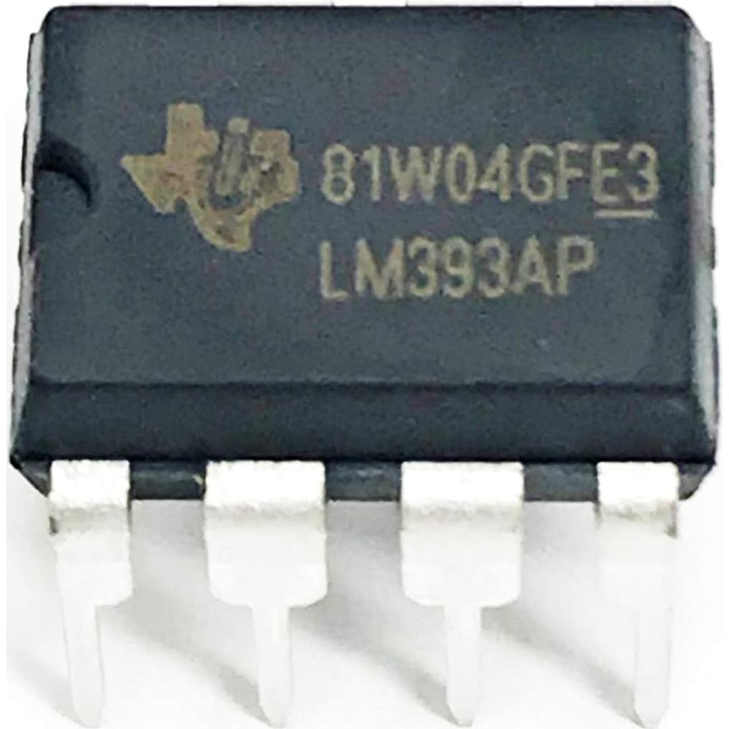 Comparador Diferencial Doble LM393AP TI DIP-8 Paquete de 5