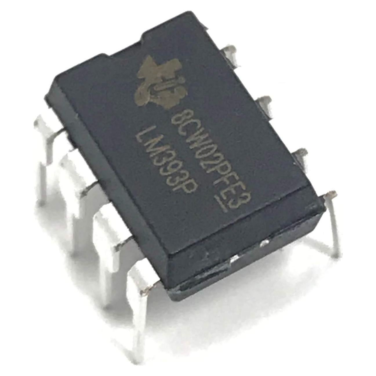 Comparadores Diferenciales Dobles LM393P TI - Paquete de 3