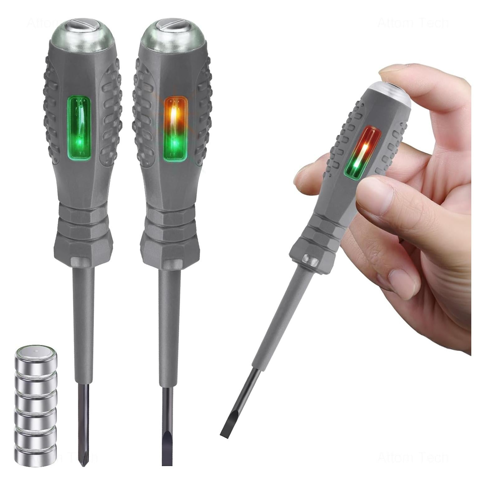 Conjunto de Destornillador y Probador de Voltaje Tomorotec 2PCS