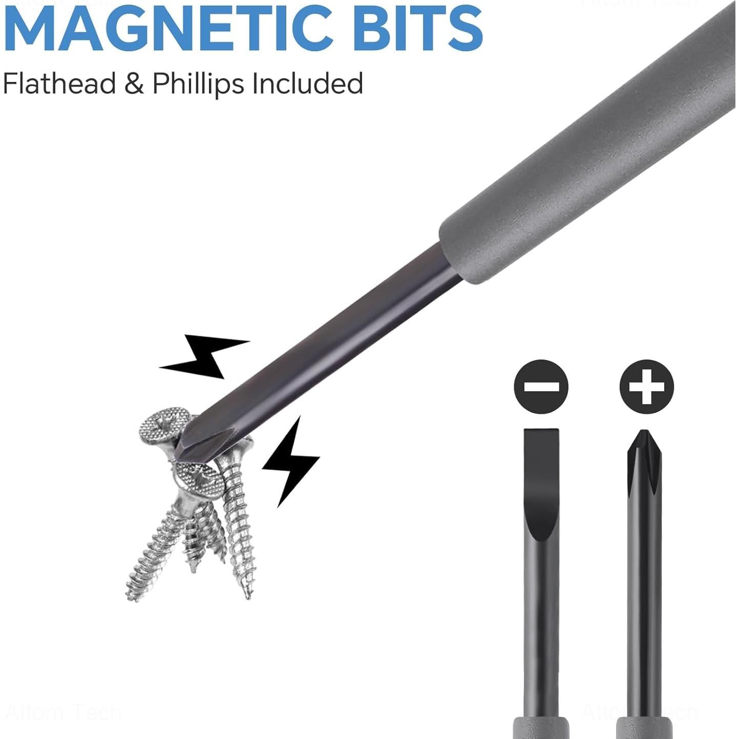 Conjunto de Destornillador y Probador de Voltaje Tomorotec 2PCS