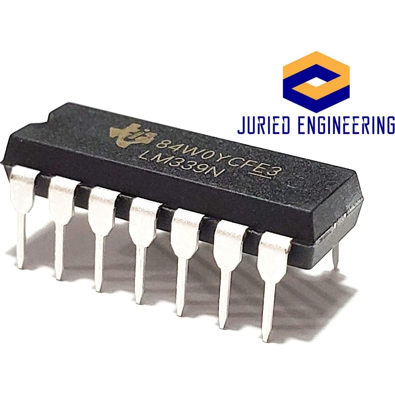 LM339N Comparador Diferencial Cuádruple Grado Industrial - Paquete de 20