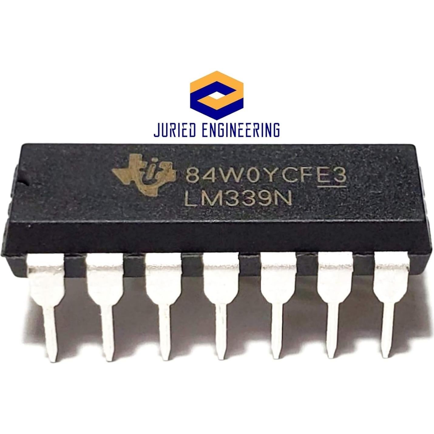 LM339N Comparador Diferencial Cuádruple Grado Industrial - Paquete de 20