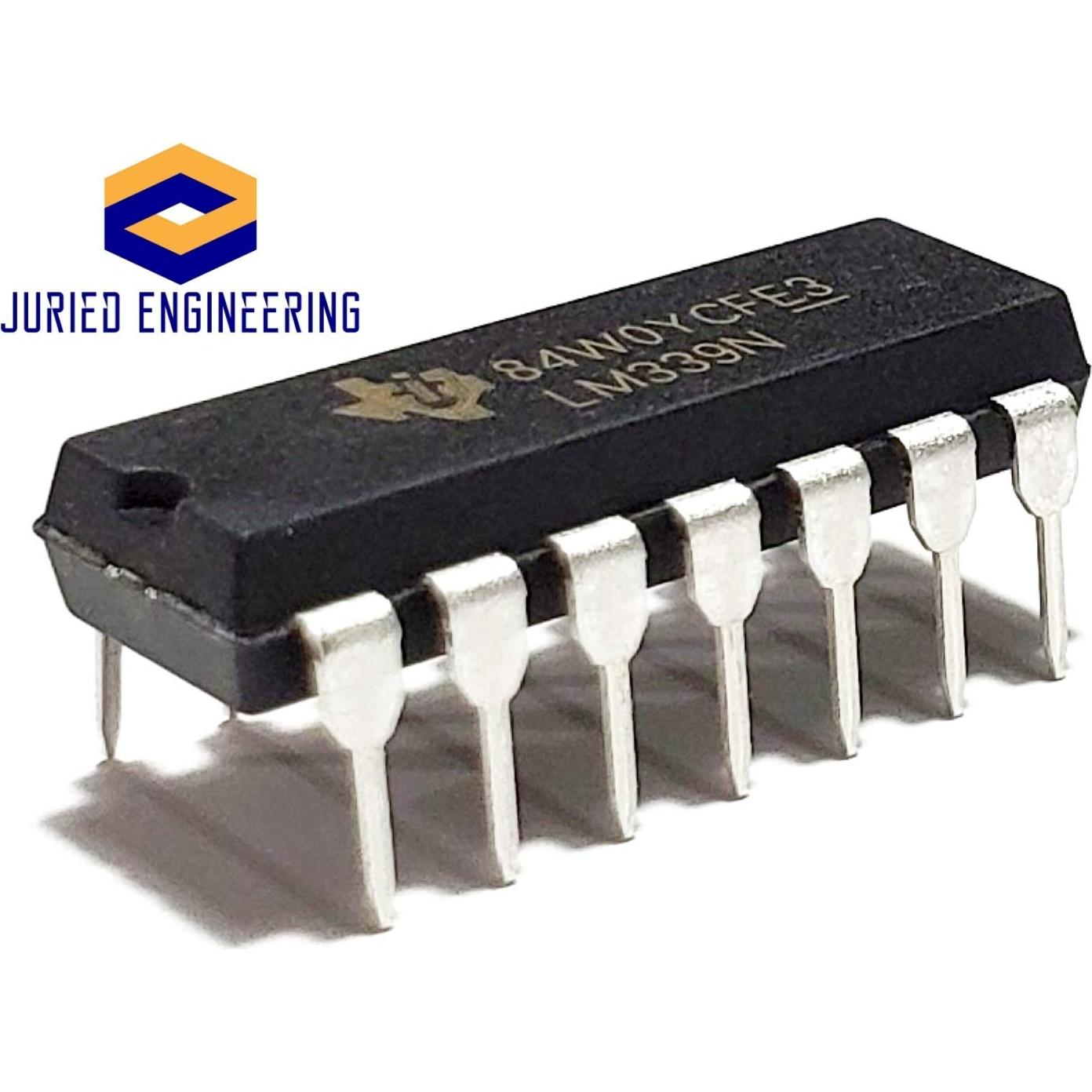 LM339N Comparador Diferencial Cuádruple Grado Industrial - Paquete de 20