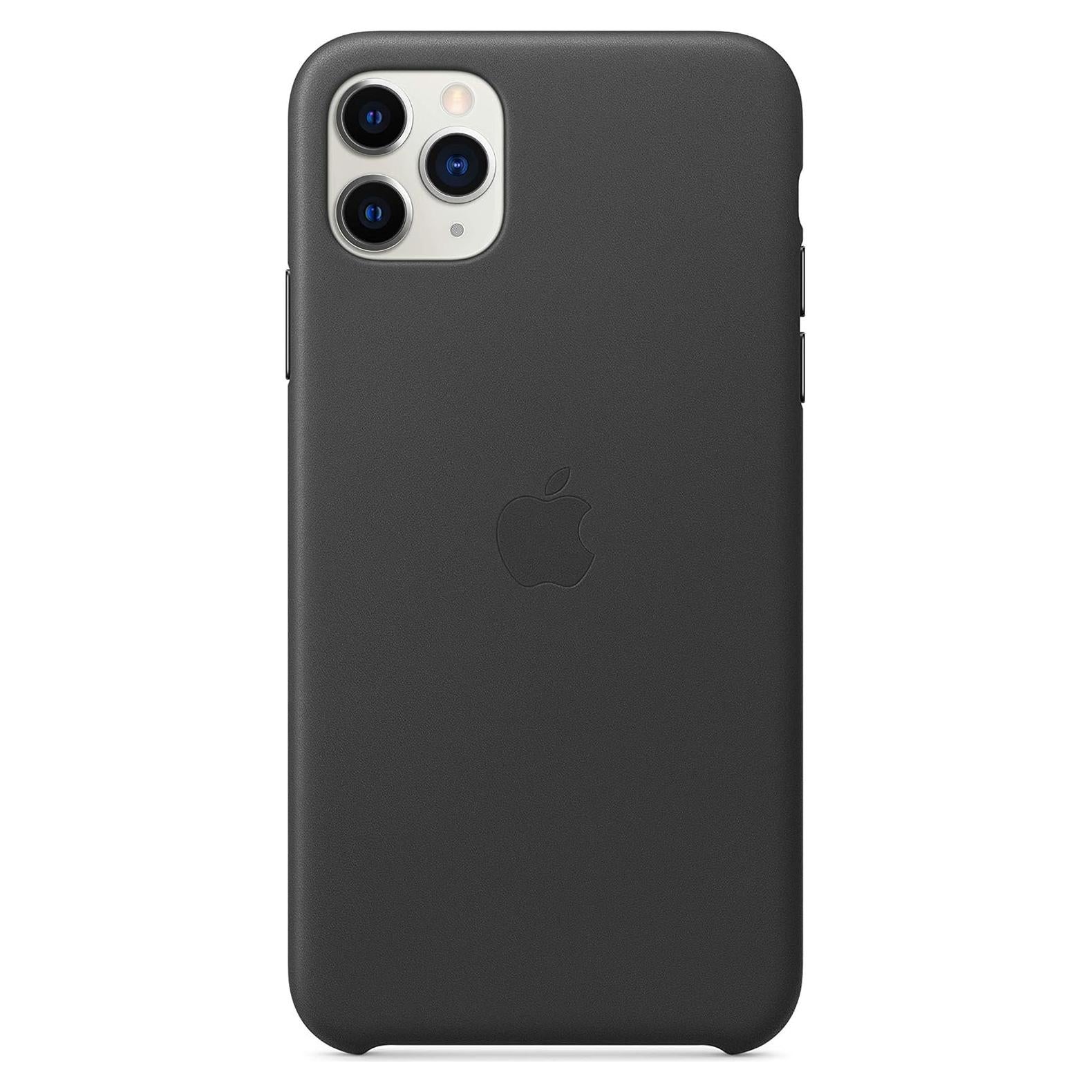 Funda de Cuero Apple para iPhone 11 Pro Max - Negro