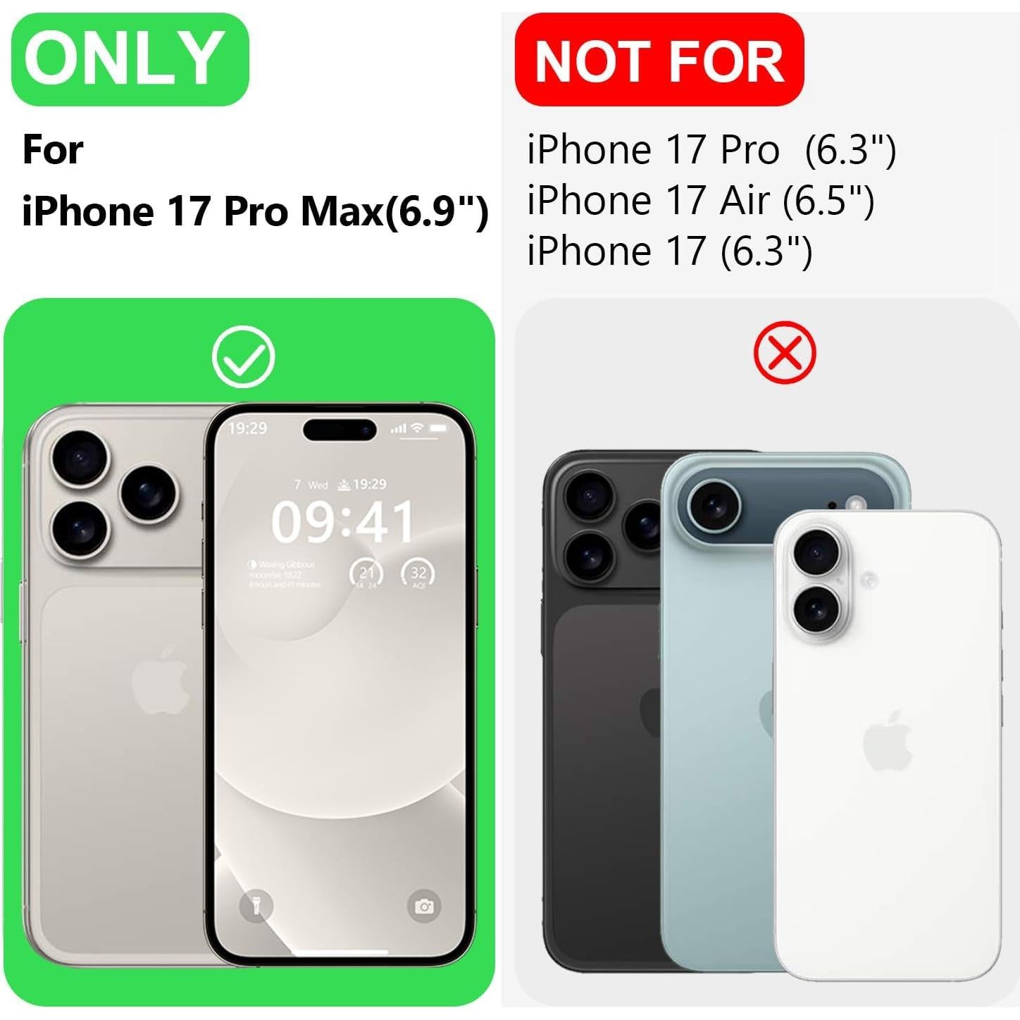 Funda Silicona Premium LOVE 3000 para iPhone 17 Pro Max Azul