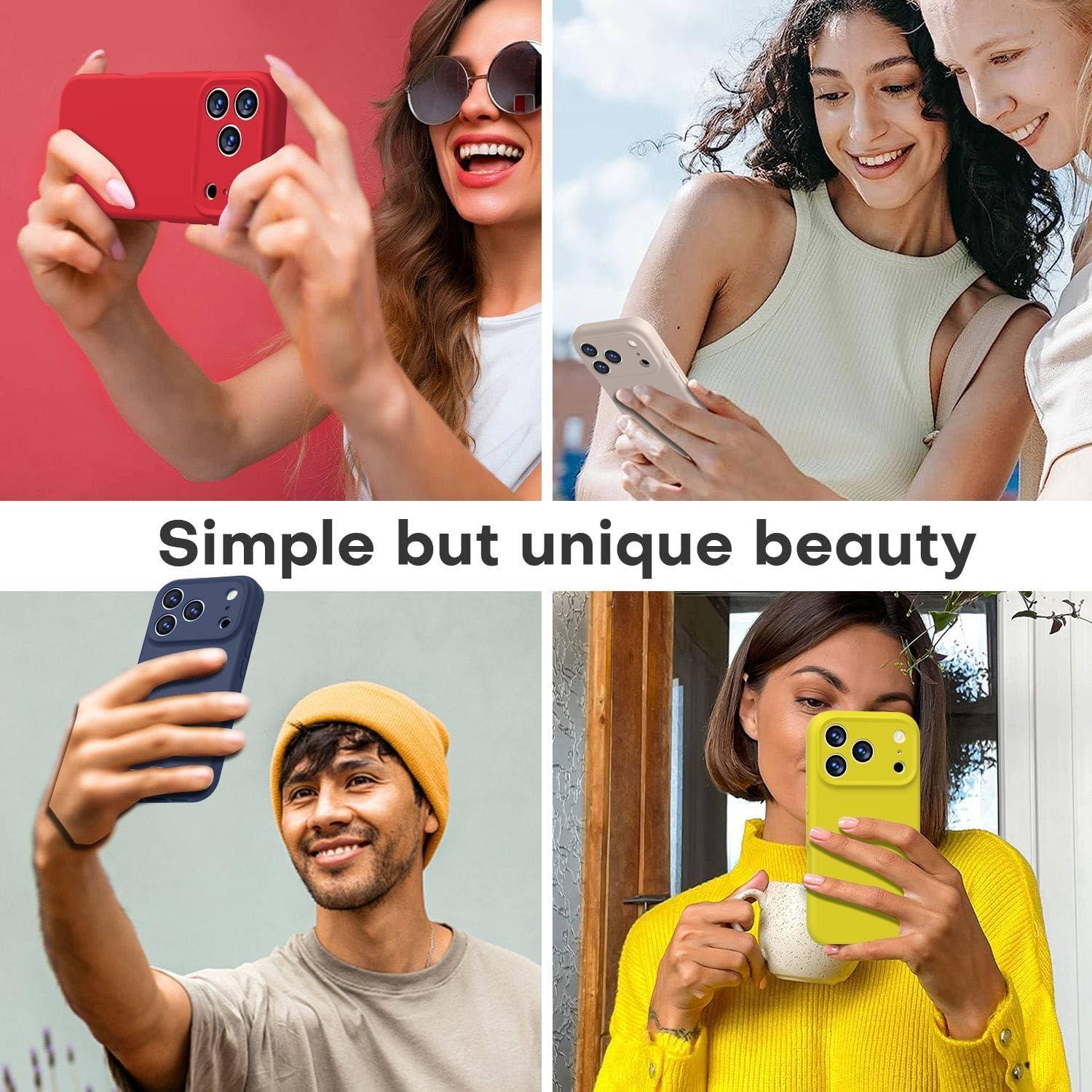 Funda Silicona Premium LOVE 3000 para iPhone 17 Pro Max Azul