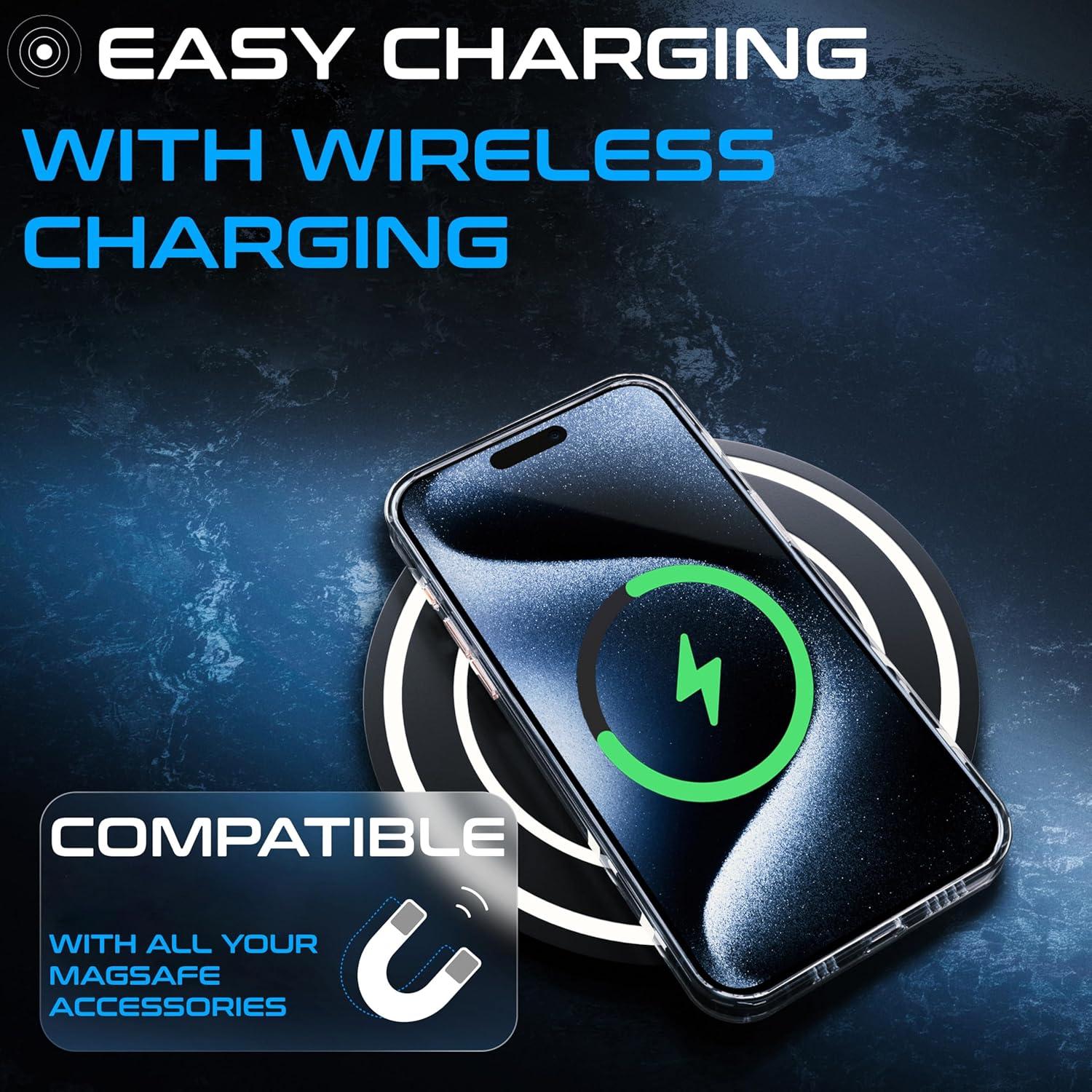 Funda Transparente ROXX para iPhone 16 Pro | Resistente al Amarillamiento | Protección Completa