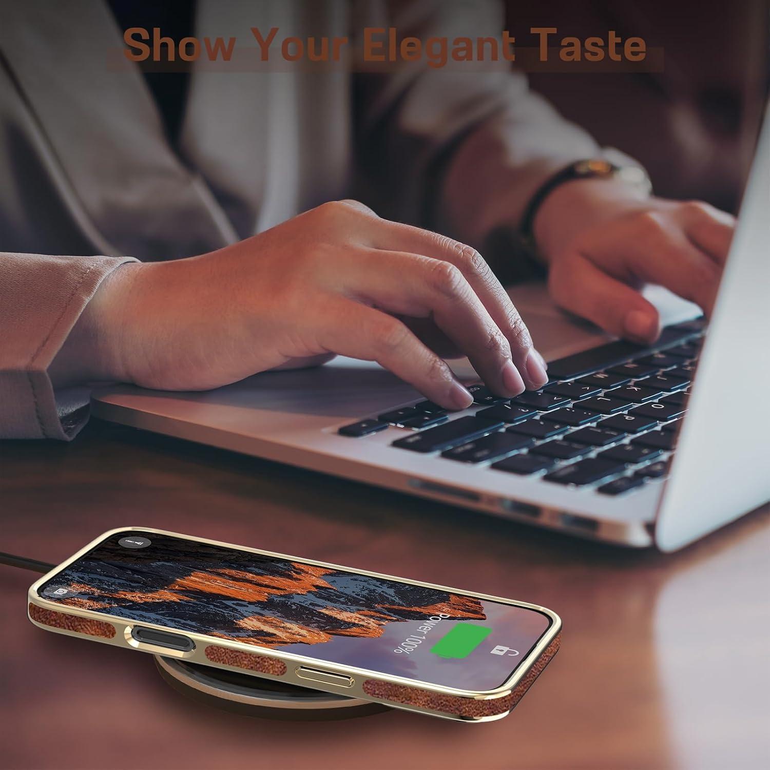 Funda de Cuero Vintage LOHASIC para iPhone 16 Pro Max 2024