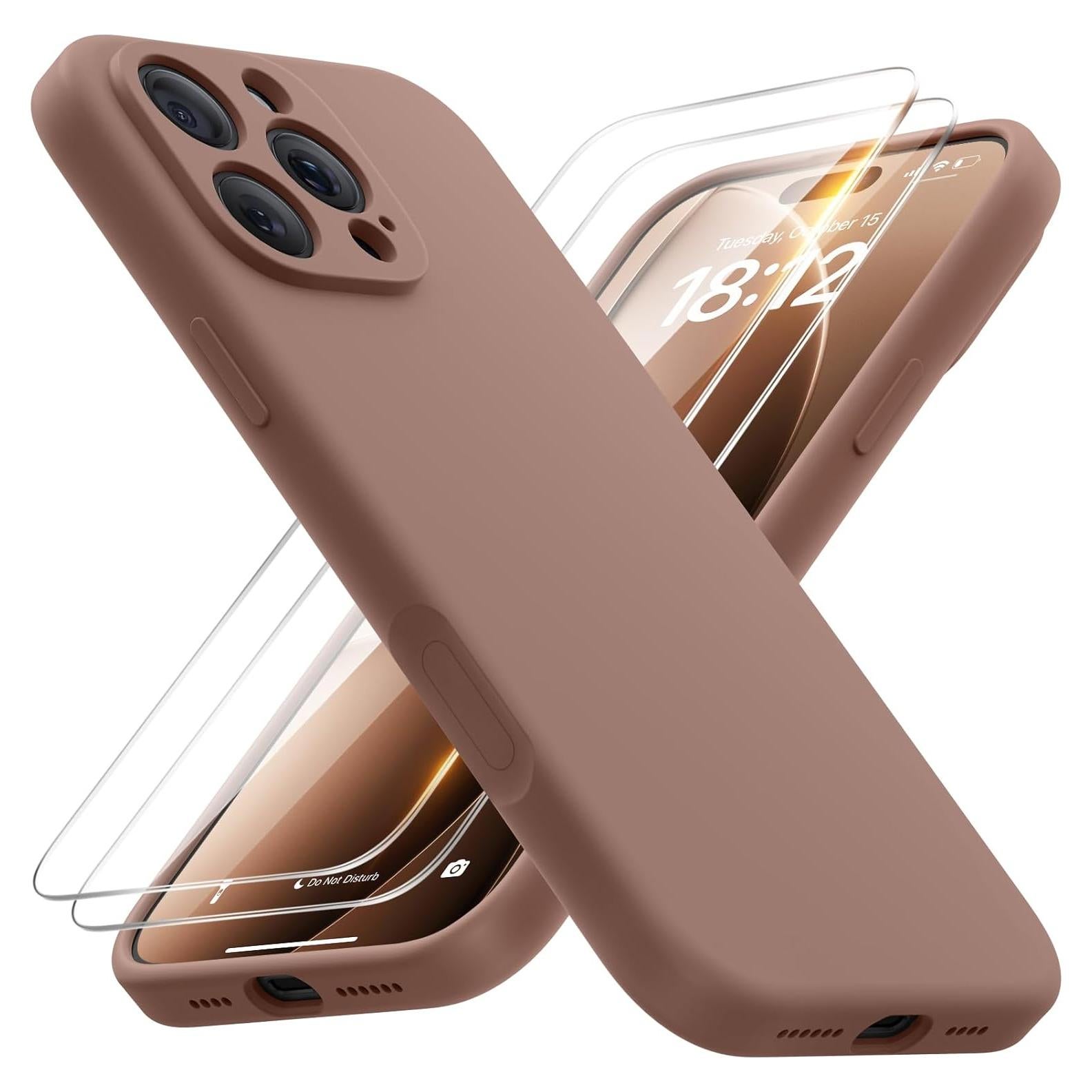 Funda Magnética FlyReal para iPhone 16 Pro con Protectores 9H