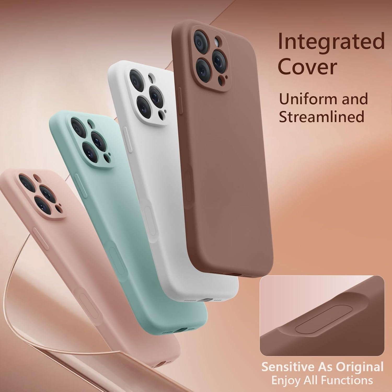 Funda Magnética FlyReal para iPhone 16 Pro con Protectores 9H