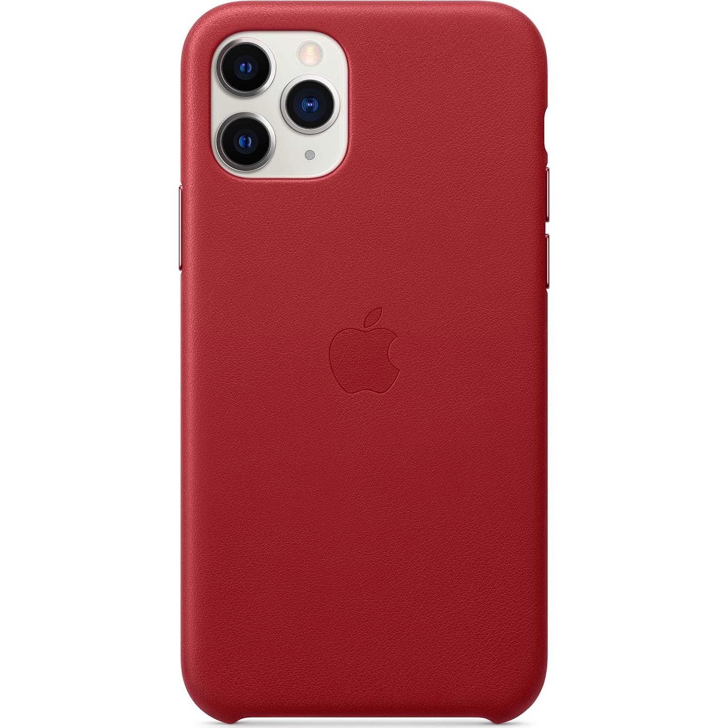 Funda de cuero Apple para iPhone 11 Pro - Rojo