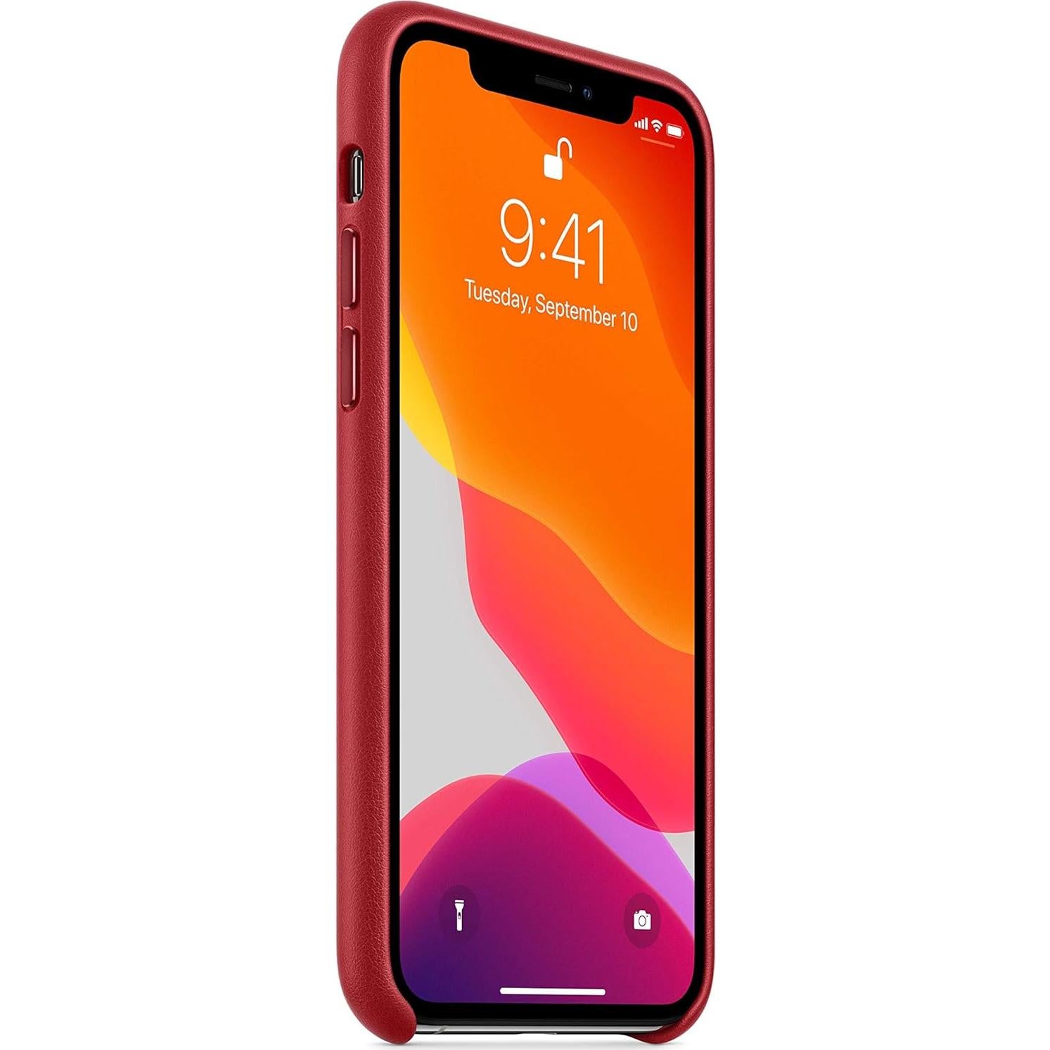 Funda de cuero Apple para iPhone 11 Pro - Rojo