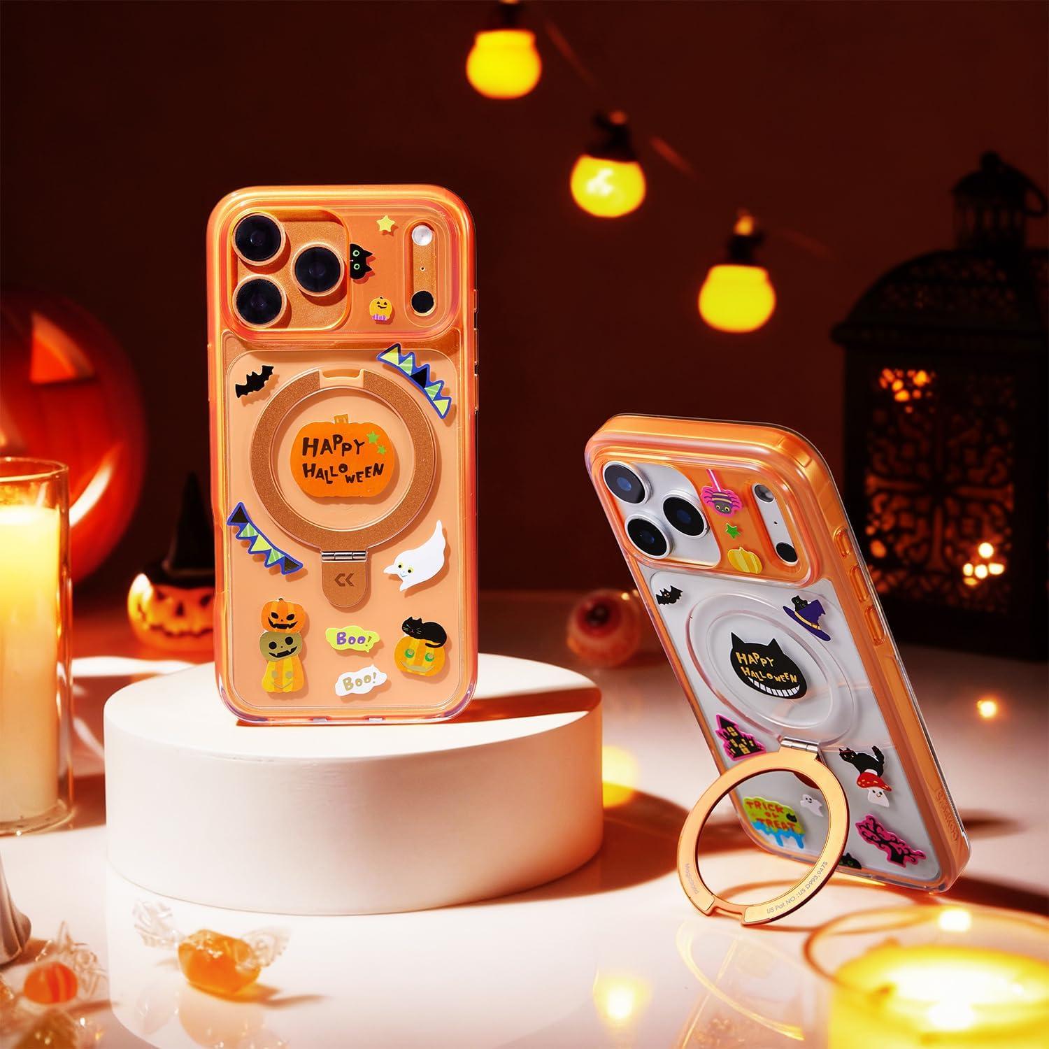 Funda CASEKOO Naranja Cósimico para iPhone 17 Pro Max 6.9"