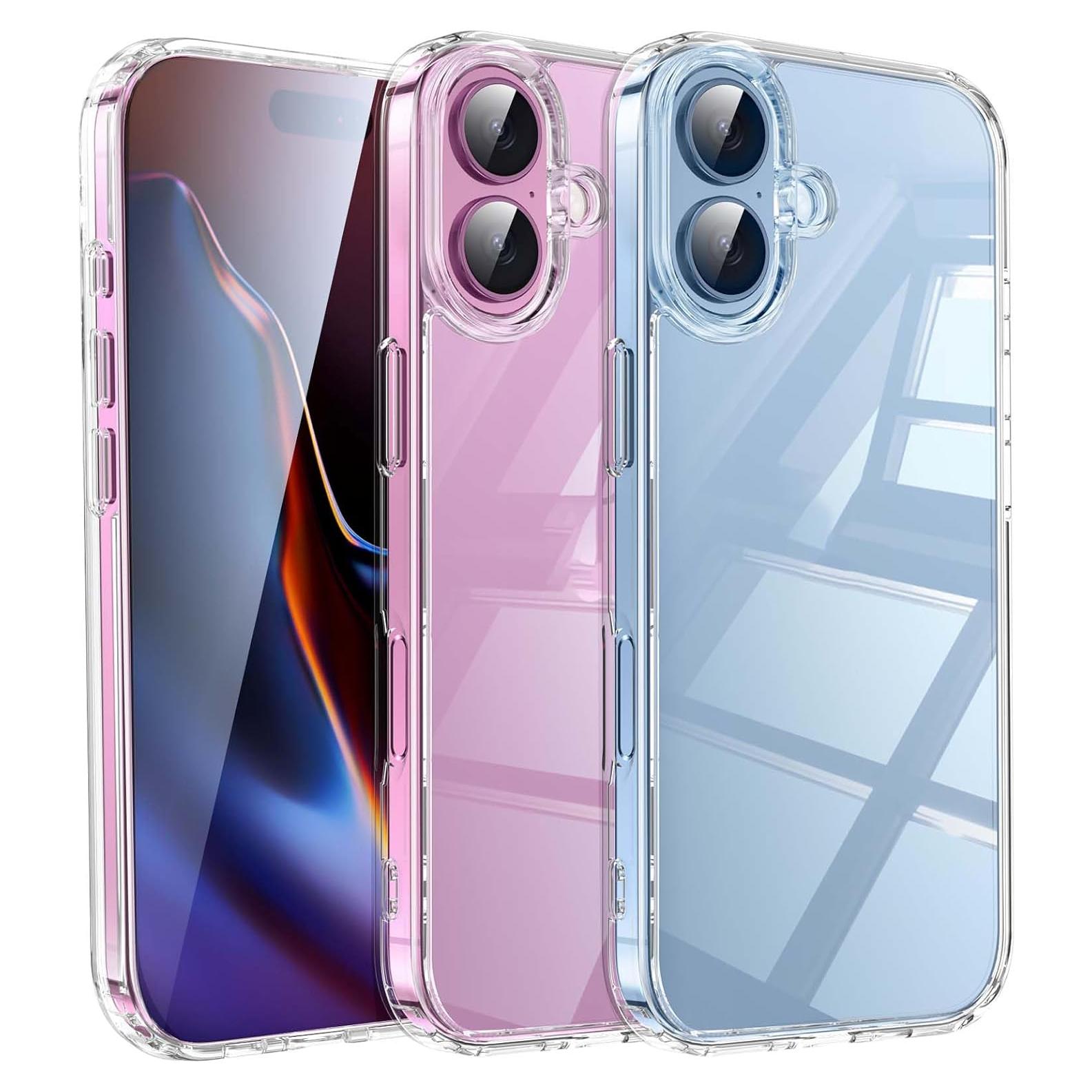 Funda Transparente SHUOXUKE para iPhone 17 5G - Protección Militar