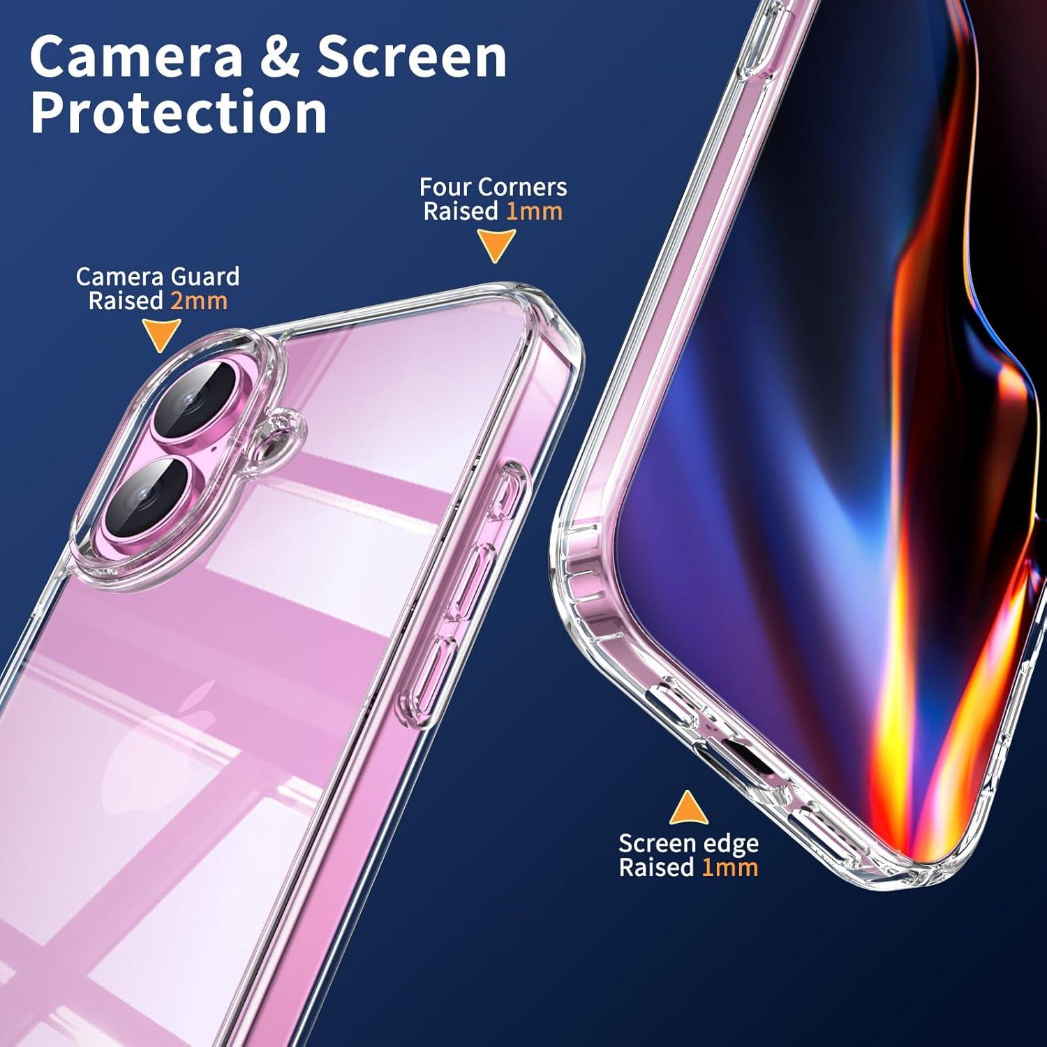 Funda Transparente SHUOXUKE para iPhone 17 5G - Protección Militar