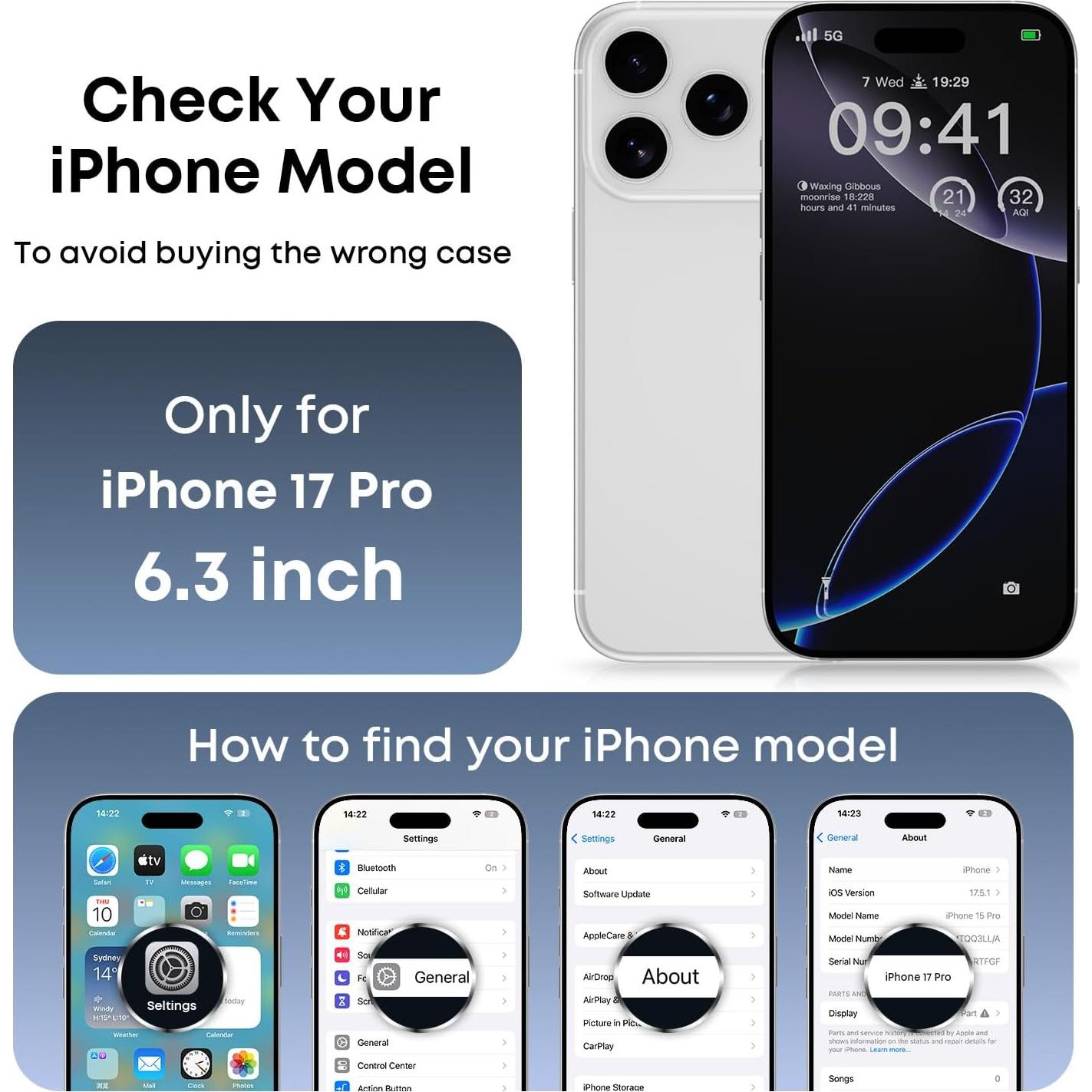 Funda de Silicona ZUSLAB para iPhone 17 Pro 6.3" Amarillo