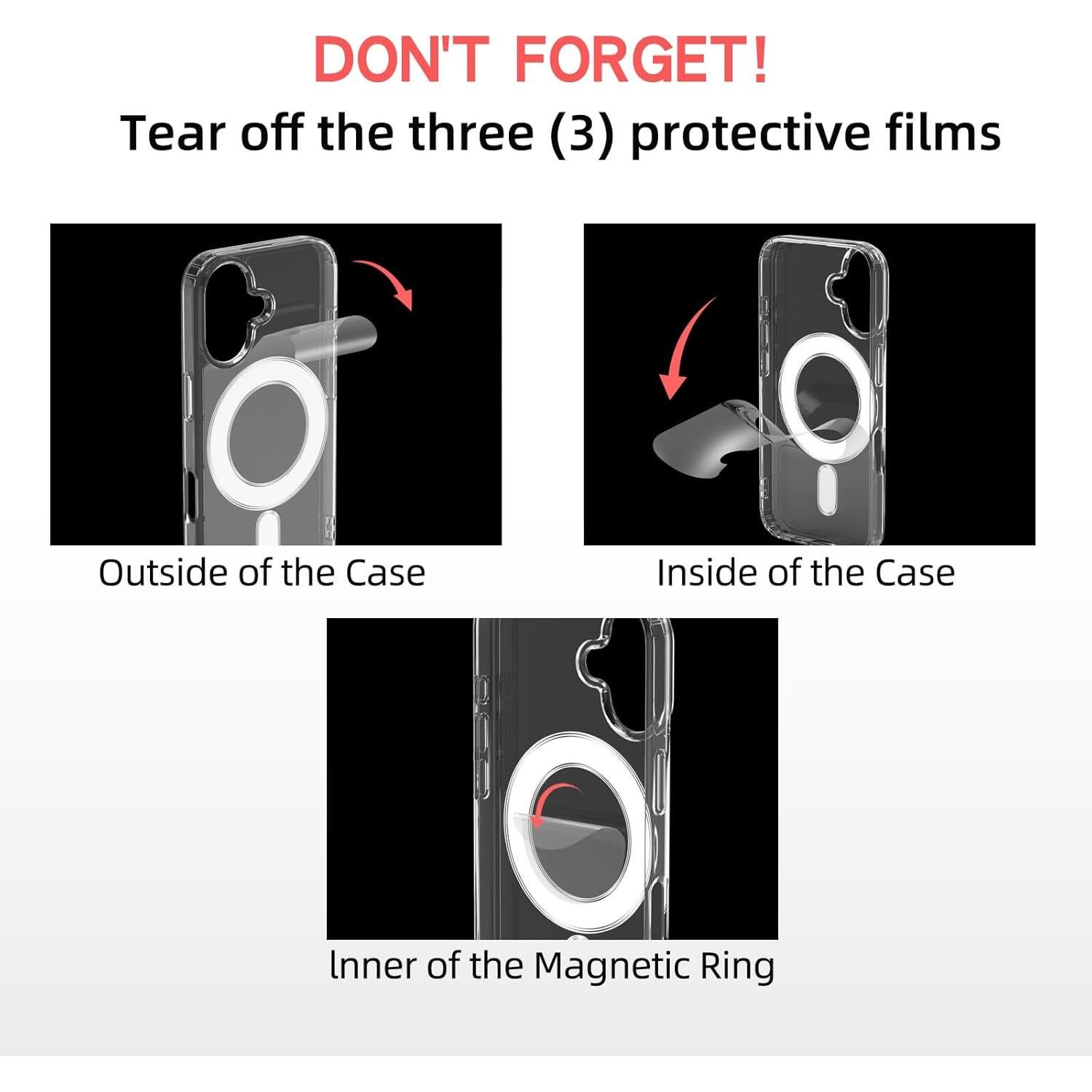 Funda MAYCARI Oceánica para iPhone 16 6.1" TPU Transparente