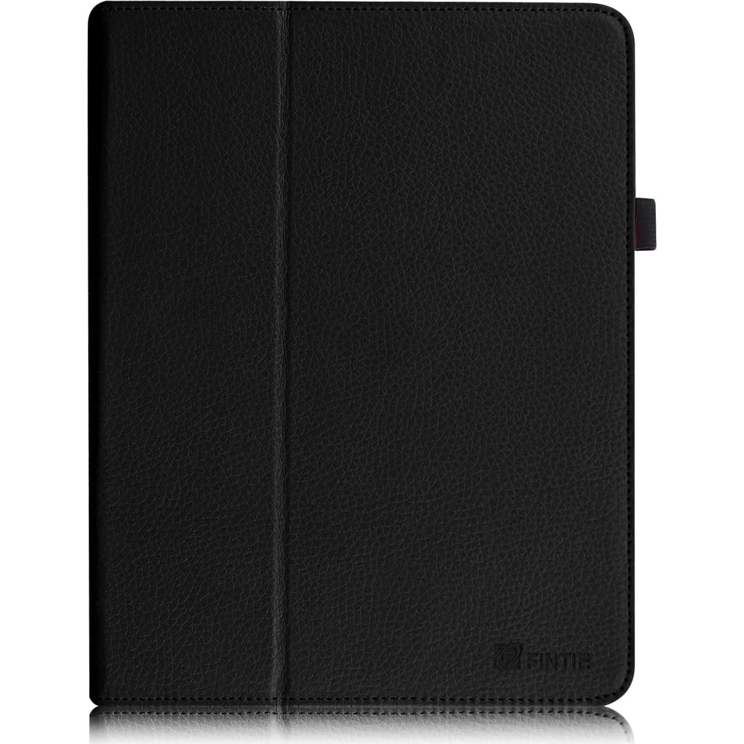 Funda Folio Fintie para iPad Original 1ra Generación - Cuero Vegano Slim Fit Negro