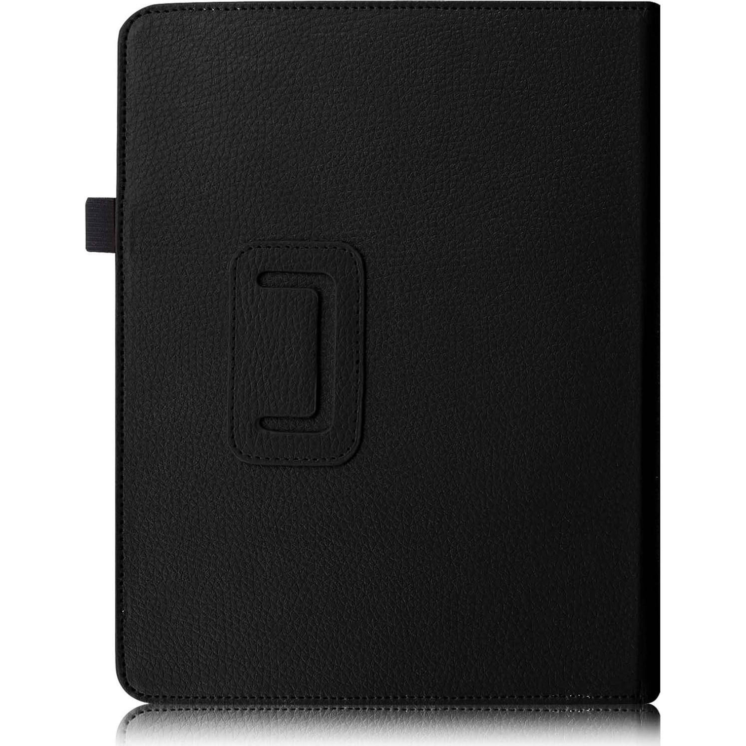 Funda Folio Fintie para iPad Original 1ra Generación - Cuero Vegano Slim Fit Negro
