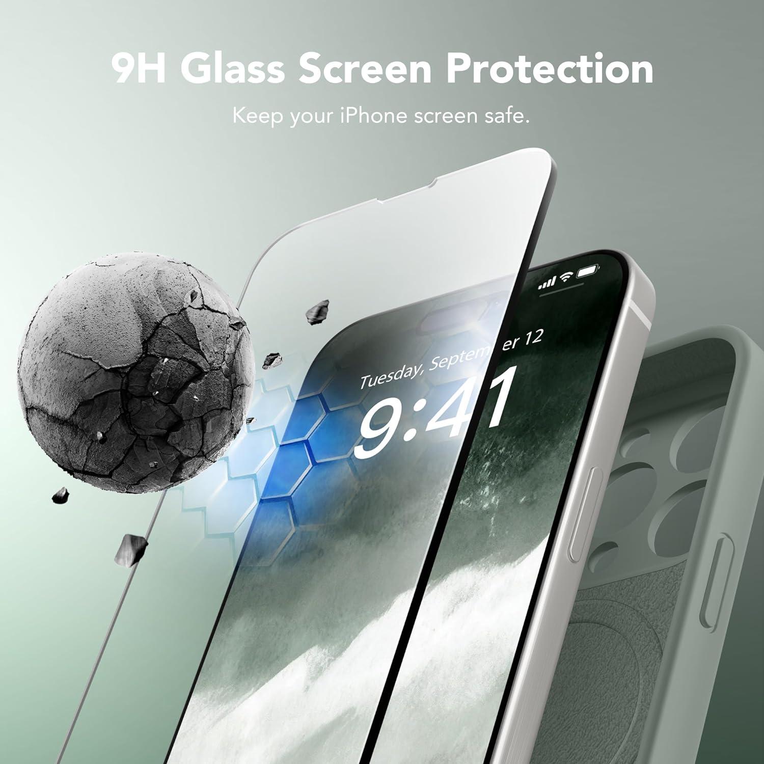 Funda Magnética SuydanBox para iPhone 13 Pro 6.1" Verde