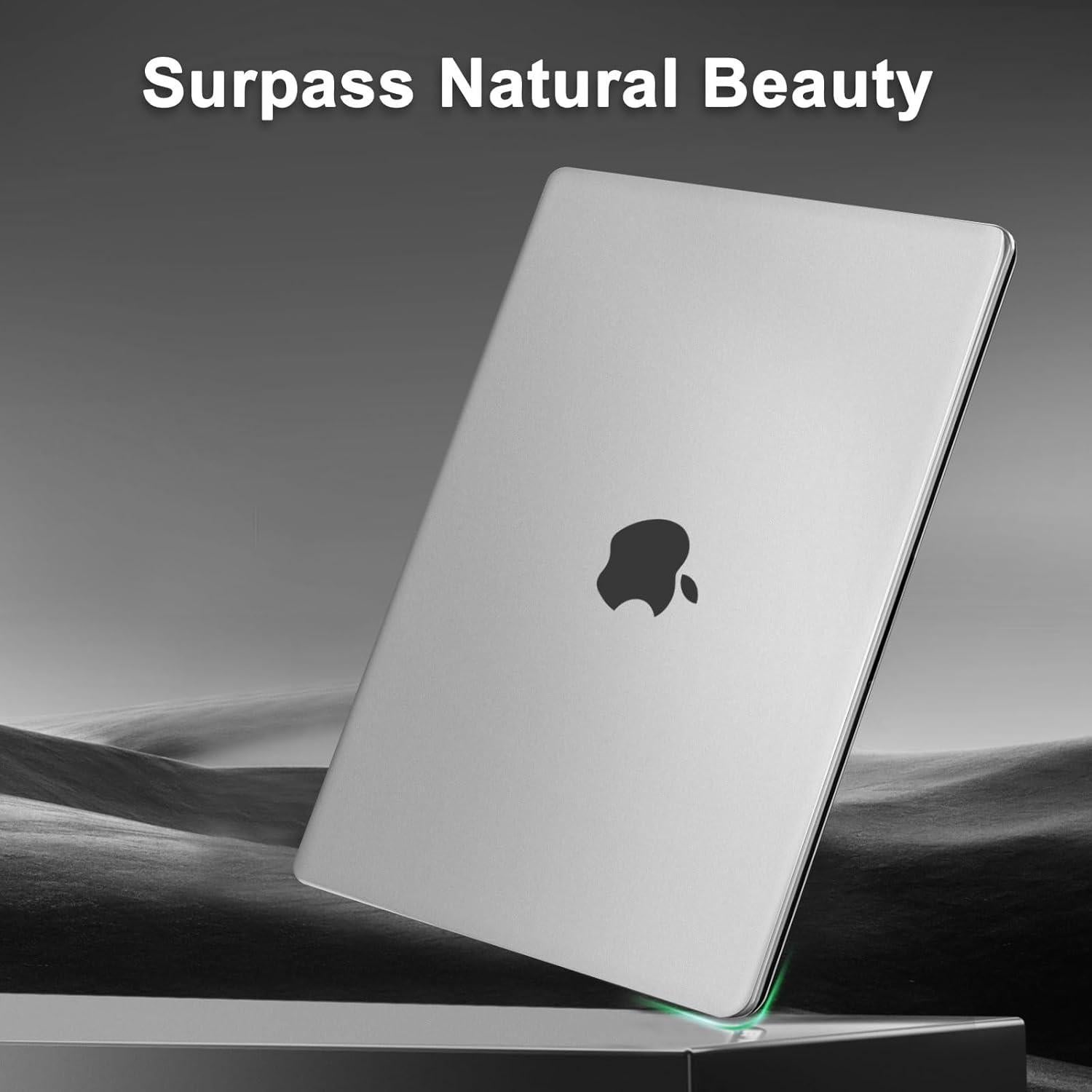 Funda MOSISO para MacBook Air 13" M4 M3 M2 2022-2025 Transparente