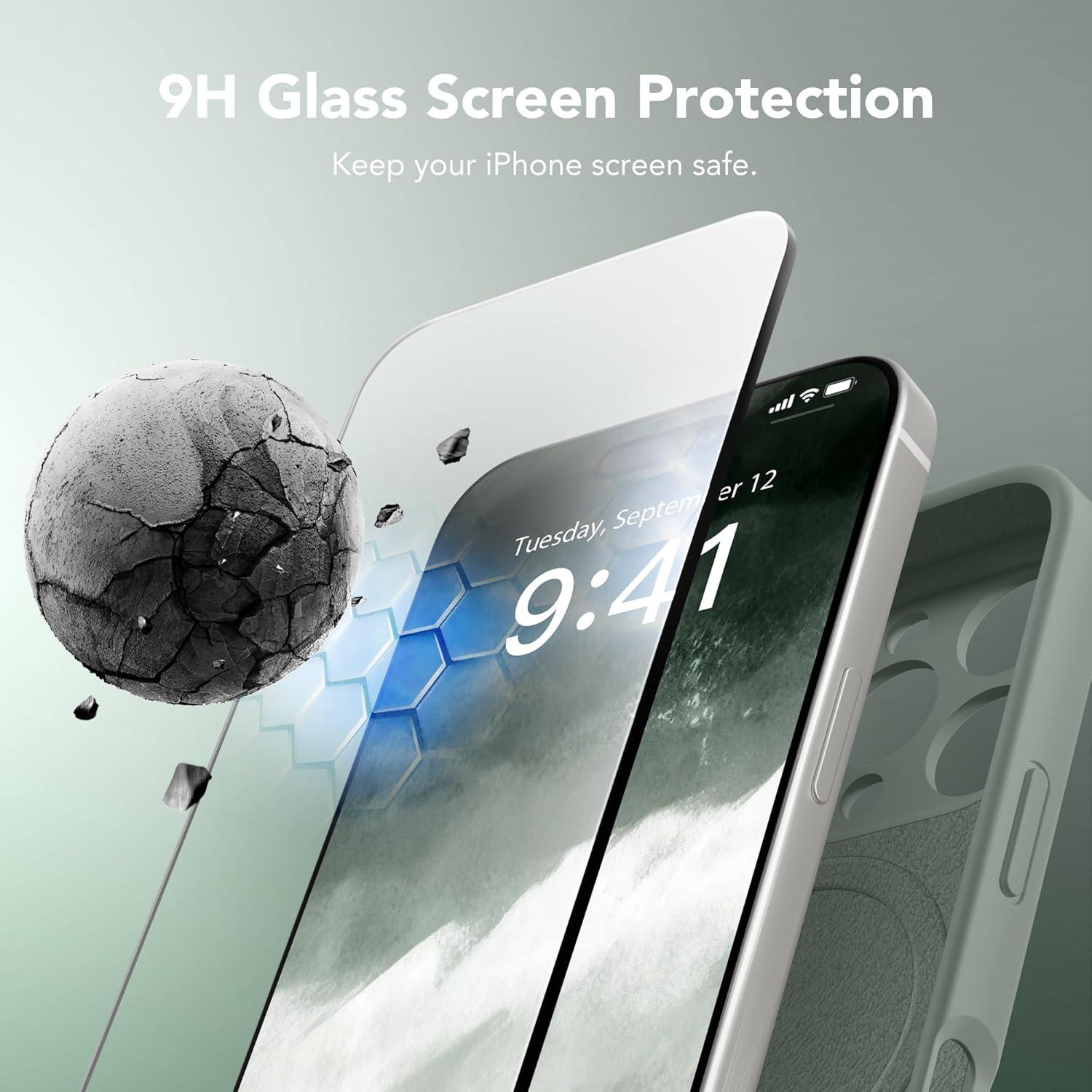 Funda Magnética SuydanBox para iPhone 16 Pro - Silicona, Protección Completa