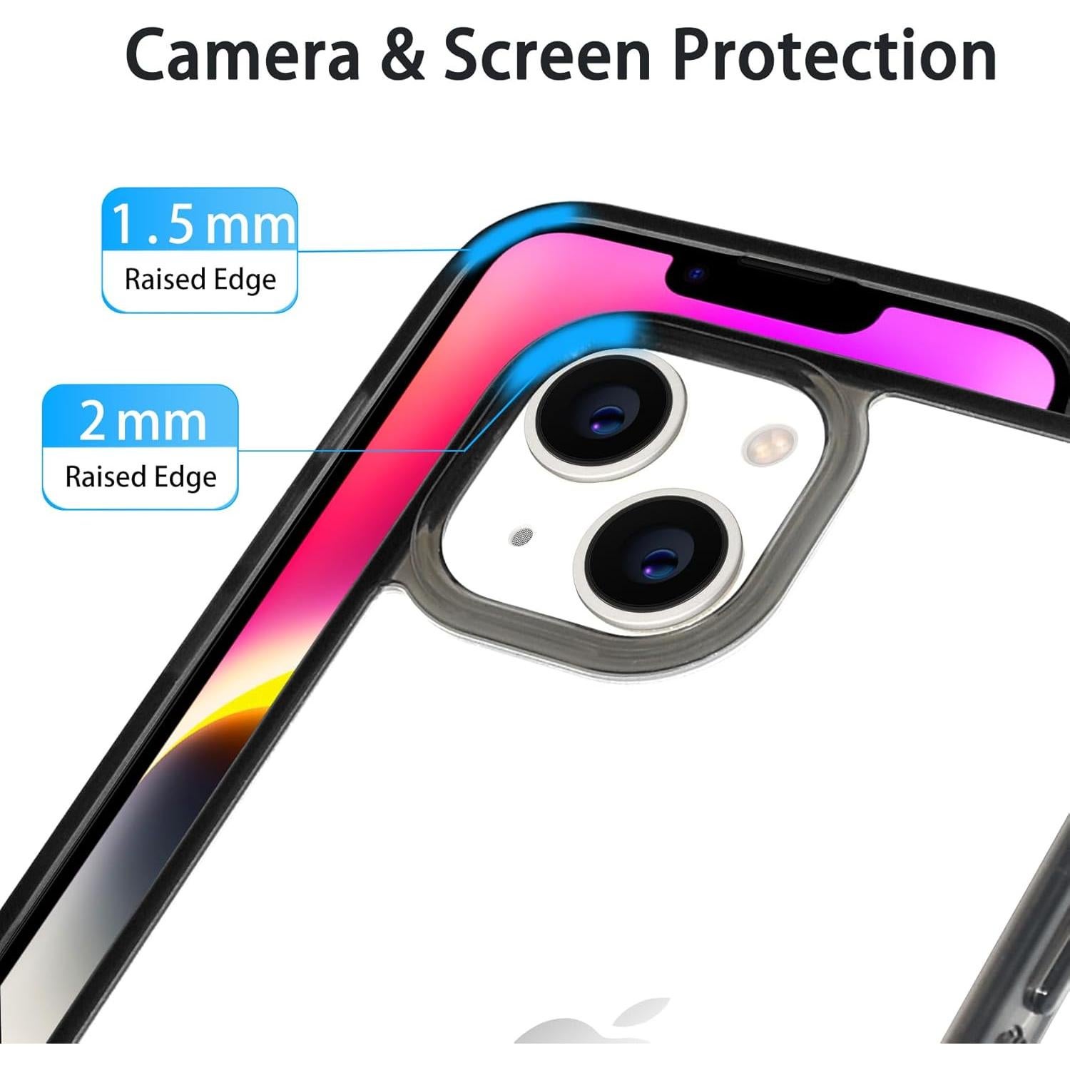 Funda Transparente JJGoo para iPhone 14 Plus Antirayaduras