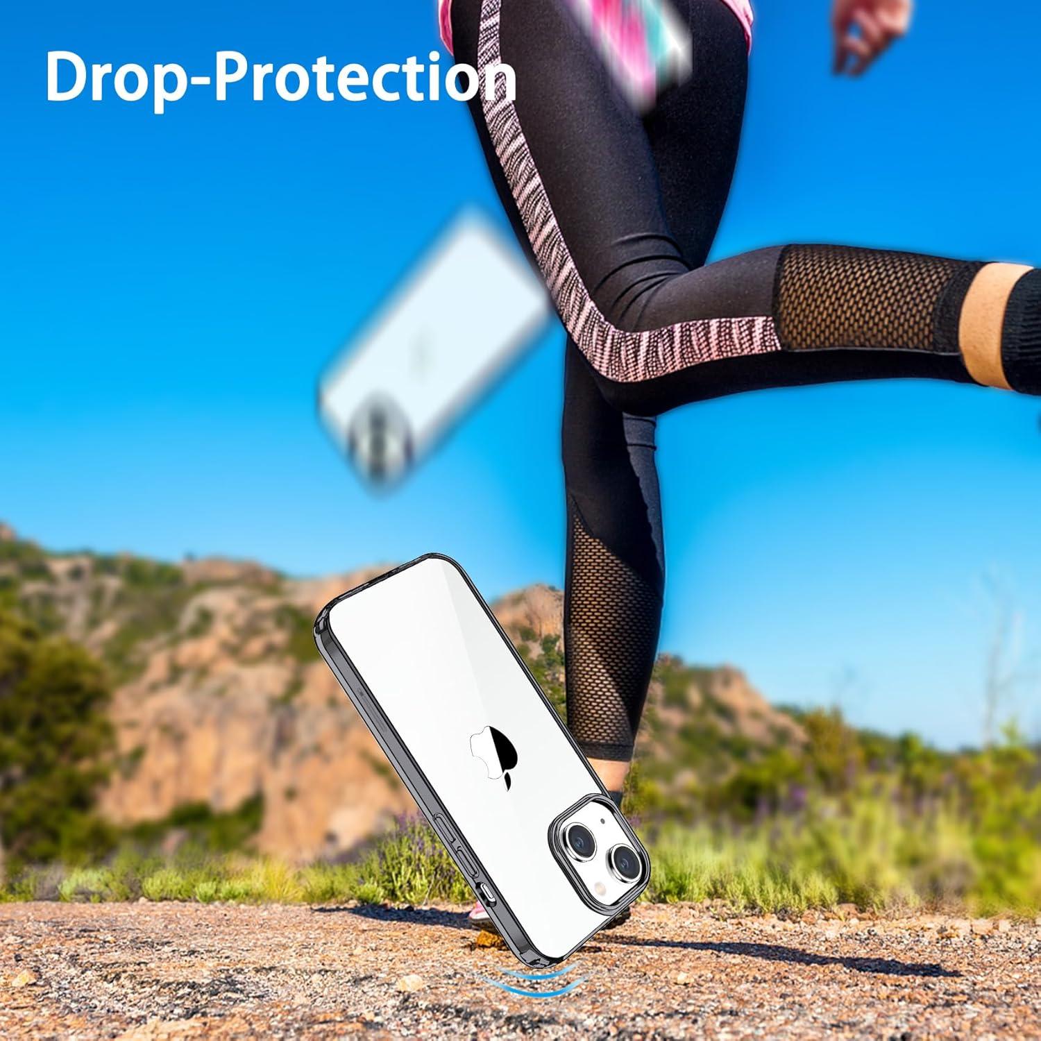 Funda Transparente JJGoo para iPhone 14 Plus Antirayaduras