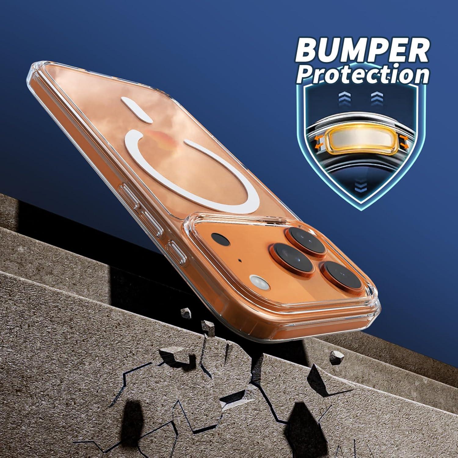 Funda Magnética IDweel para iPhone 17 Pro Max, Clara y Resistente