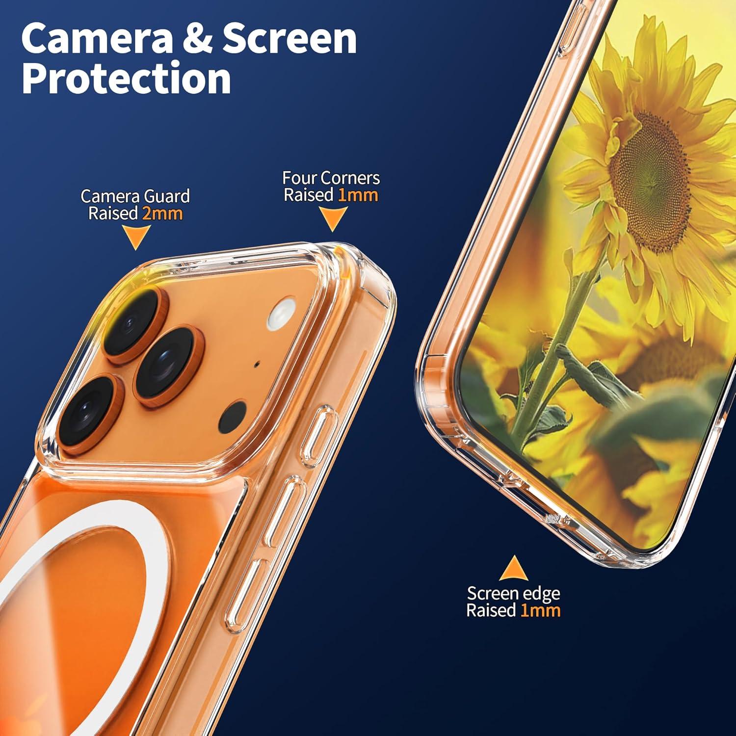 Funda Magnética IDweel para iPhone 17 Pro Max, Clara y Resistente