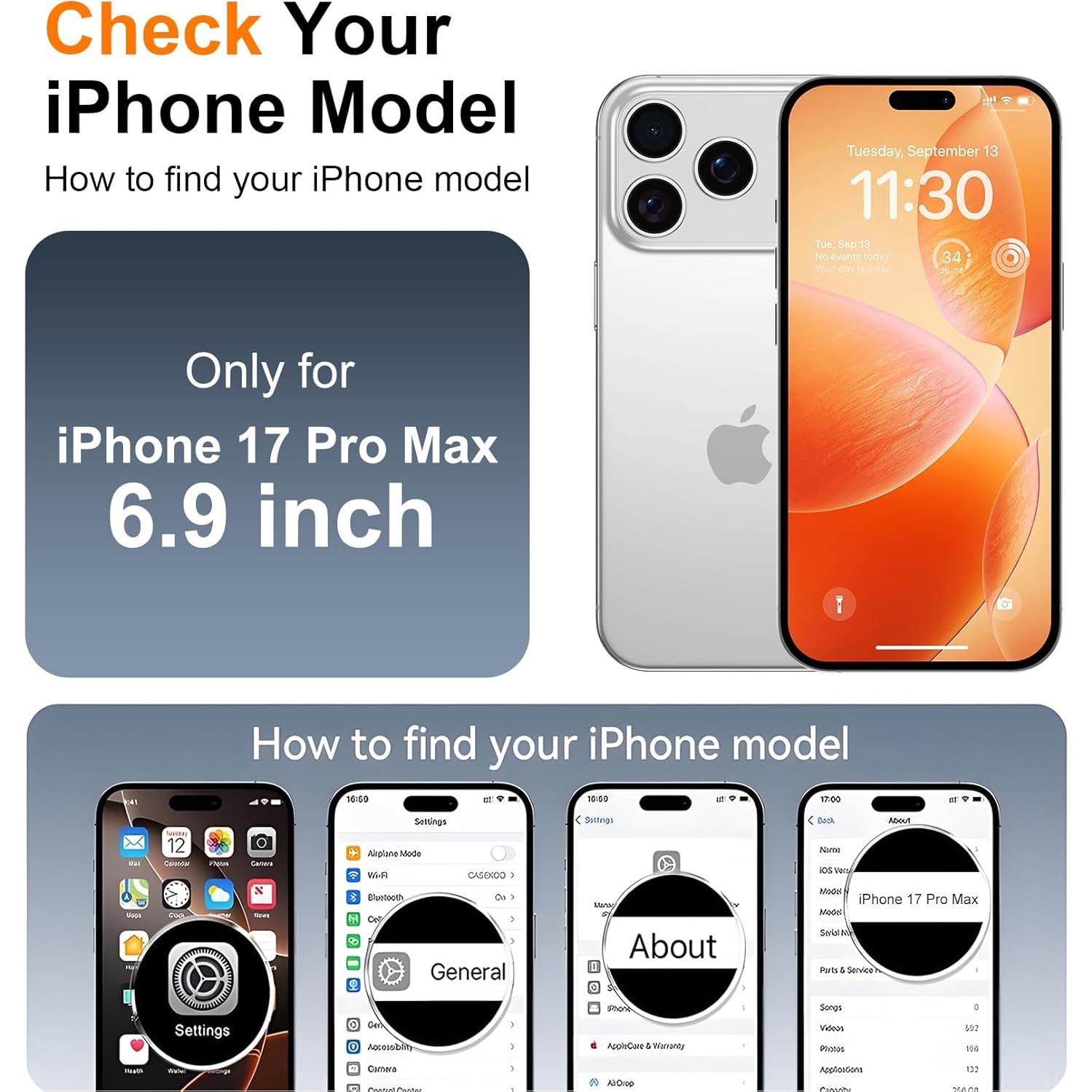 Funda Magnética SPIDERCASE para iPhone 17 Pro Max 6.9"