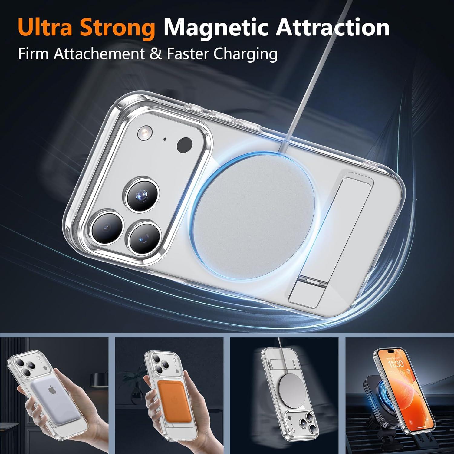 Funda Magnética SPIDERCASE para iPhone 17 Pro Max 6.9"