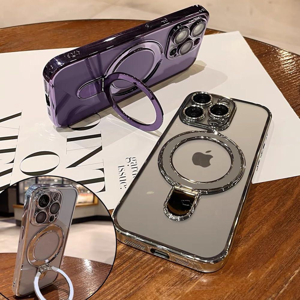 Funda Magnética QSIETSPY para iPhone 15 Pro Max - Protección Completa